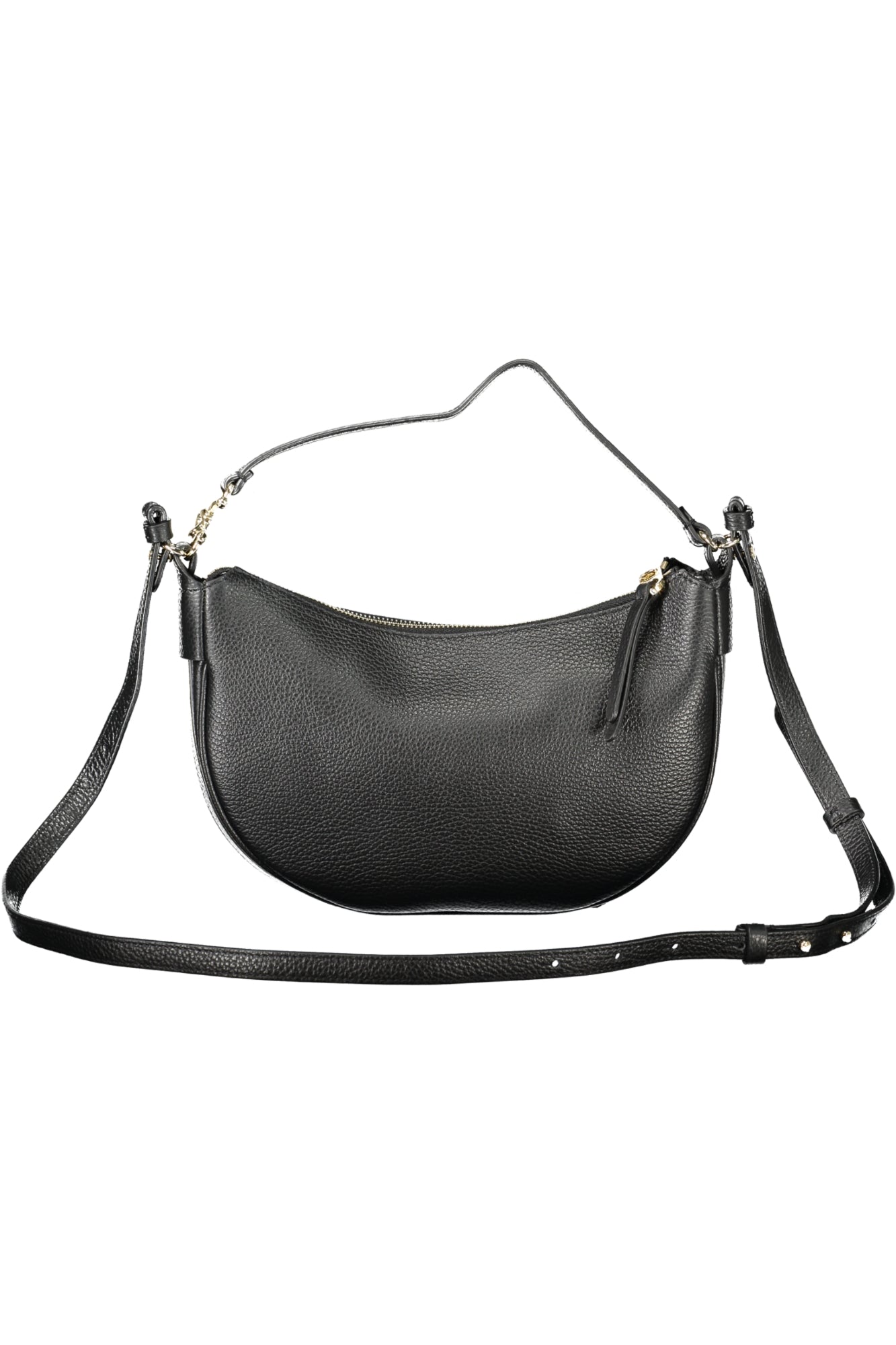 E1SHA130301_NE001 – Elegante Schwarze Damenhandtasche mit Verstellbarem Schultergurt – Größe: UNI – Farbe: Nero