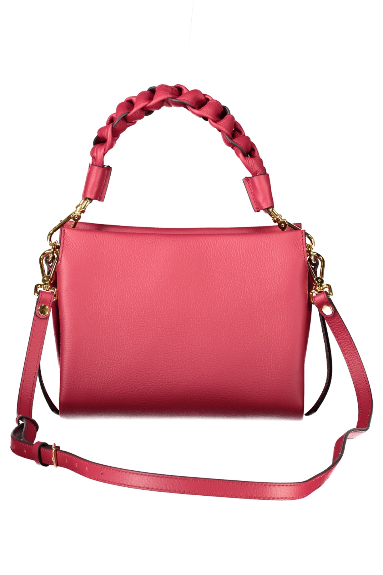 E1M50580101_RO318 – Elegante Rote Damentasche mit Abnehmbarem Schultergurt und Fächern – Größe: UNI – Farbe: Rosso