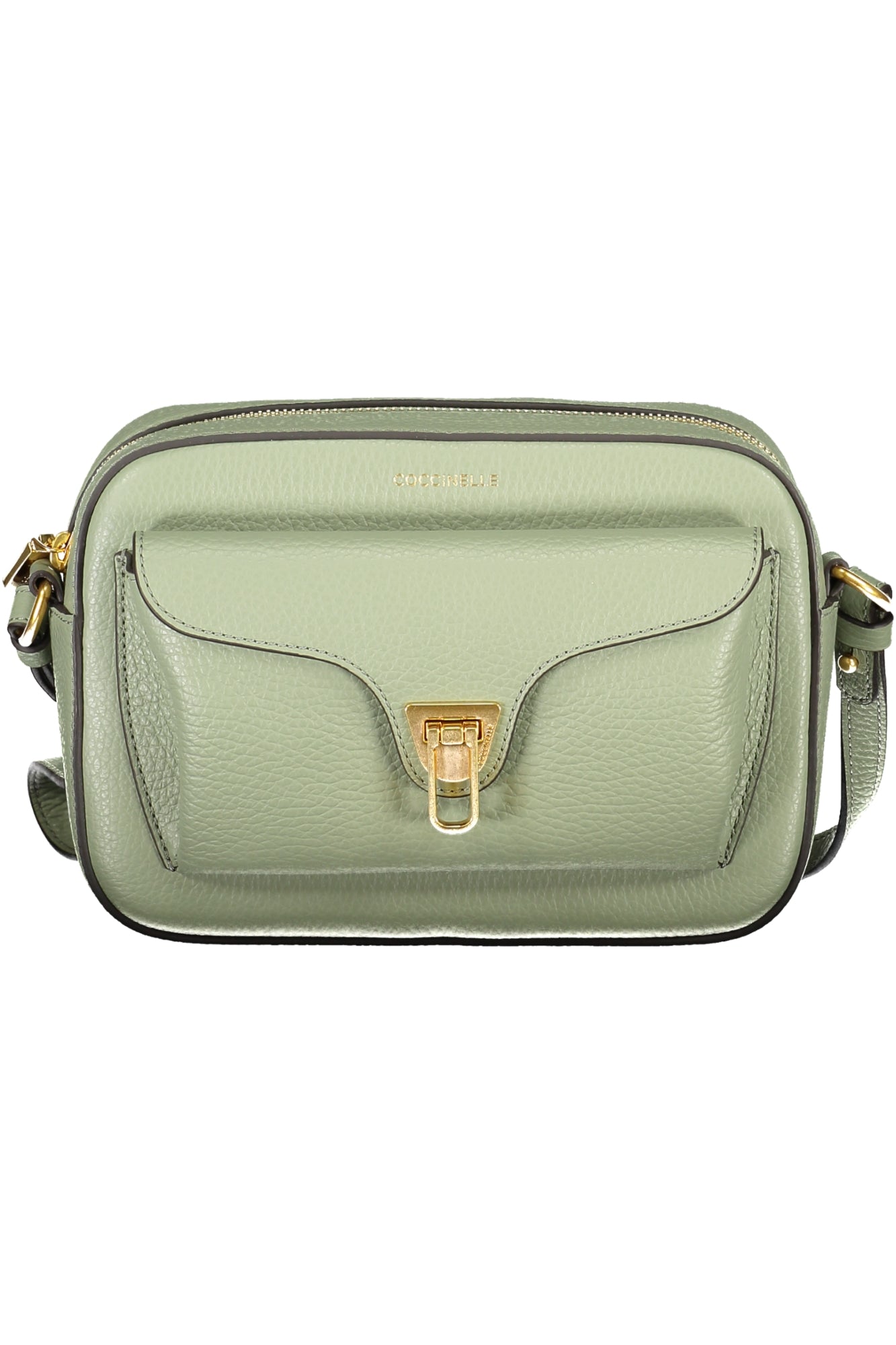 E1MF6150201_VEG77 – Elegante grüne Damenhandtasche mit verstellbarem Schultergurt – Größe: UNI – Farbe: Verde