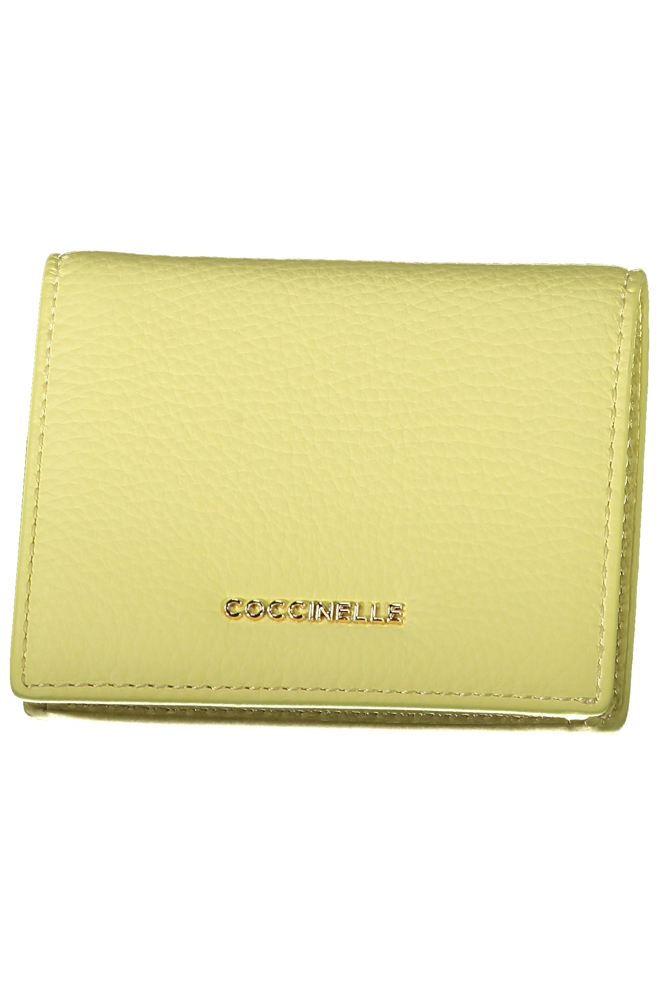 E2MW511D301_GIG61 – Damen-Geldbörse Gelb: Elegante Zweifächer-Brieftasche mit Logo – Größe: UNI – Farbe: Giallo