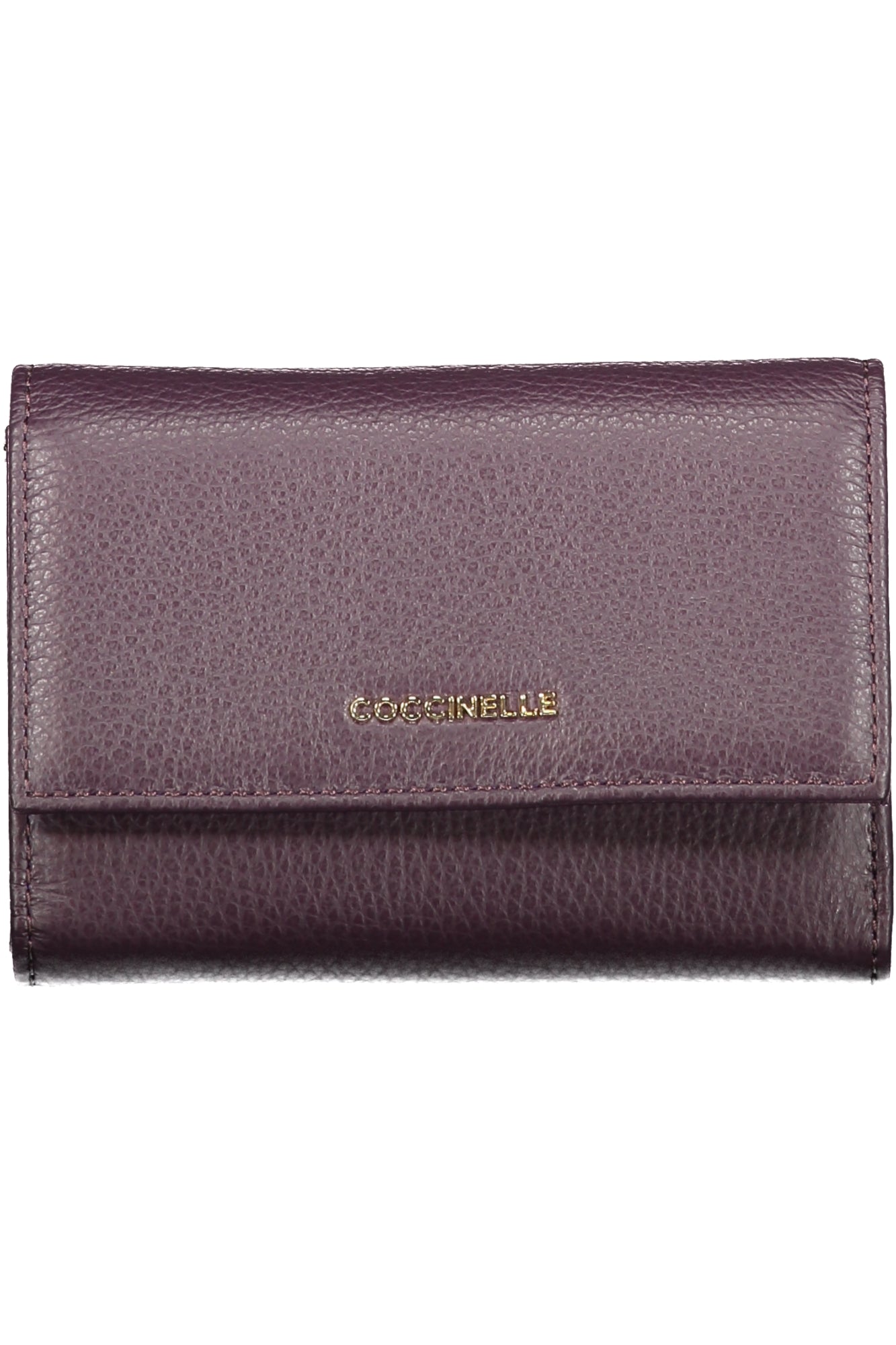E2MW5116601_VIV87 – Damenbrieftasche Violett Metallic mit Karten- und Münzfächern – Größe: UNI – Farbe: Viola