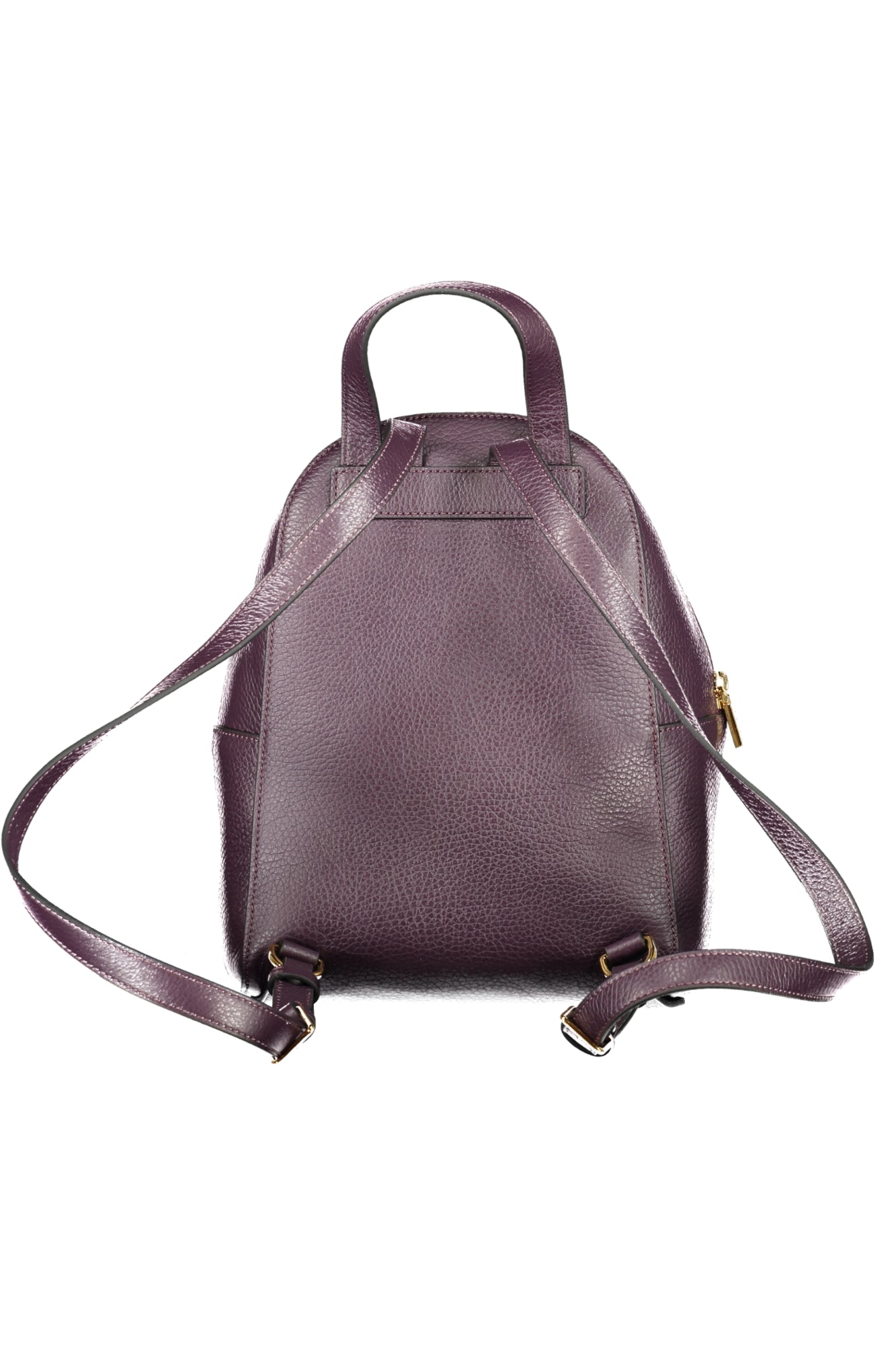 E1TFK140101_VIV87 – Stylischer Damenrucksack in Lila mit verstellbaren Gurten & Taschen – Größe: UNI – Farbe: Viola