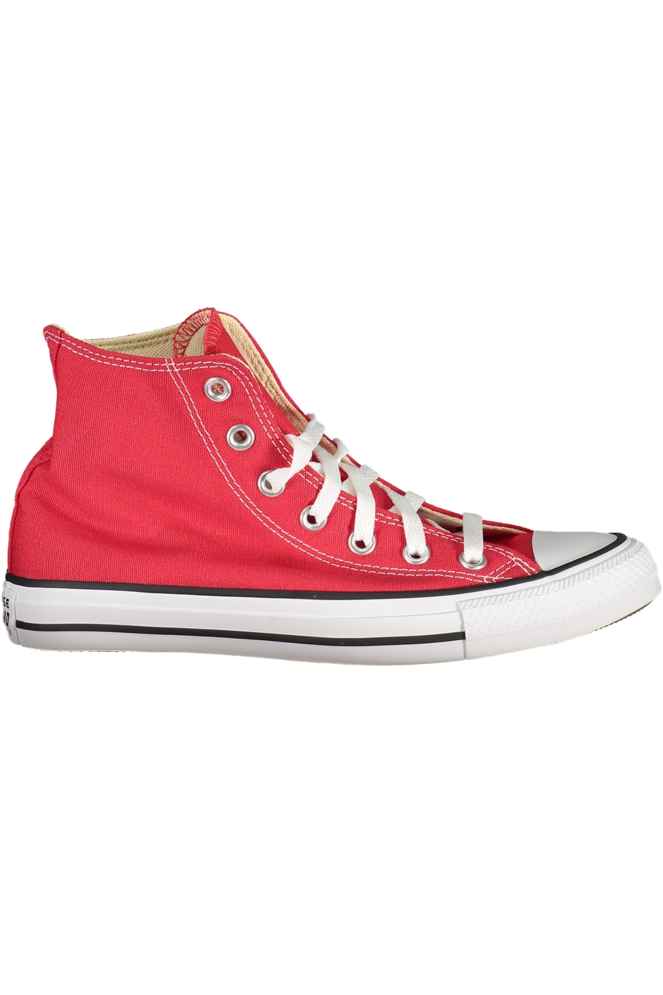 M9621C_RORED – Stylischer Roter Unisex-Damensneaker mit Kontrastsohle und Schnürsenkeln – Größe: 36, 37, 38, 39, 40, 41, 42, 43, 44, 45 – Farbe: Rosso