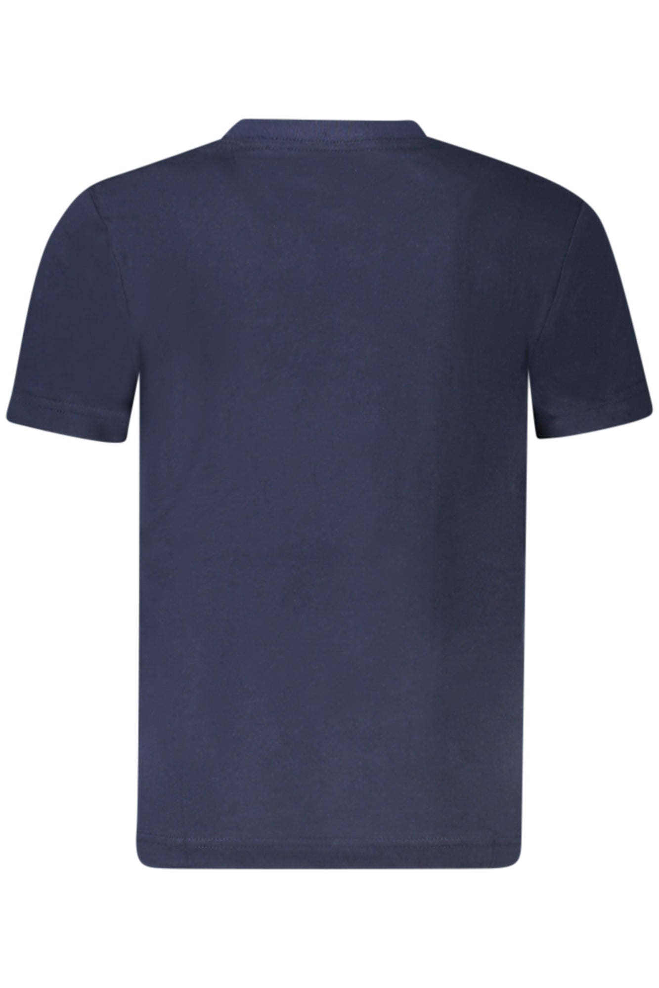 866500_BLBA0 – Blaues Kinder T-Shirt mit Rundhalsausschnitt und Logo-Print – Größe: 3A, 4A, 5A, 6A, 7A – Farbe: Blu