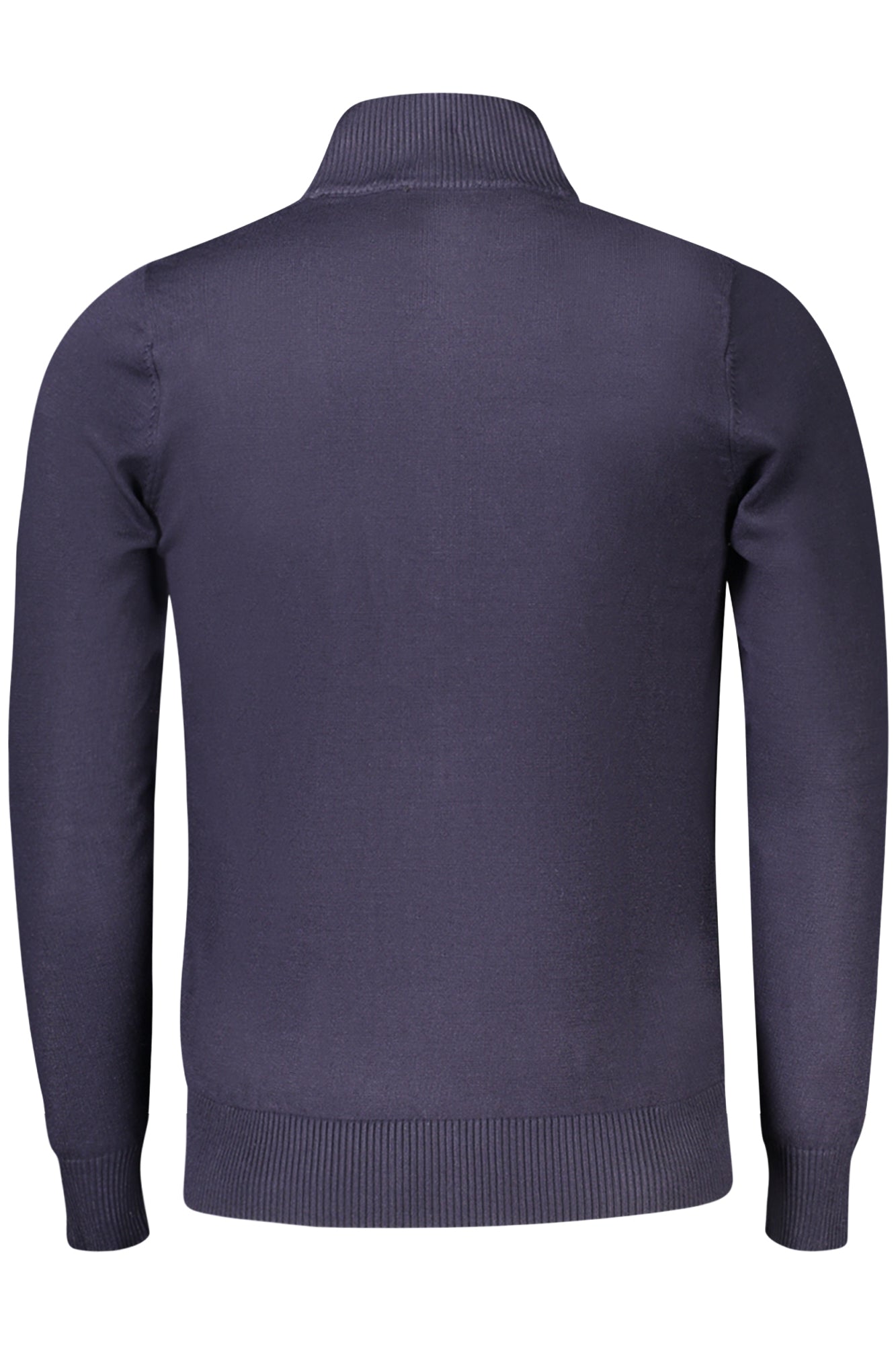 TR1723_BLBLU – Blaue Herren-Strickjacke mit Reißverschluss und Stickerei-Details – Größe: M, L, XL, 2XL, 3XL – Farbe: Blu