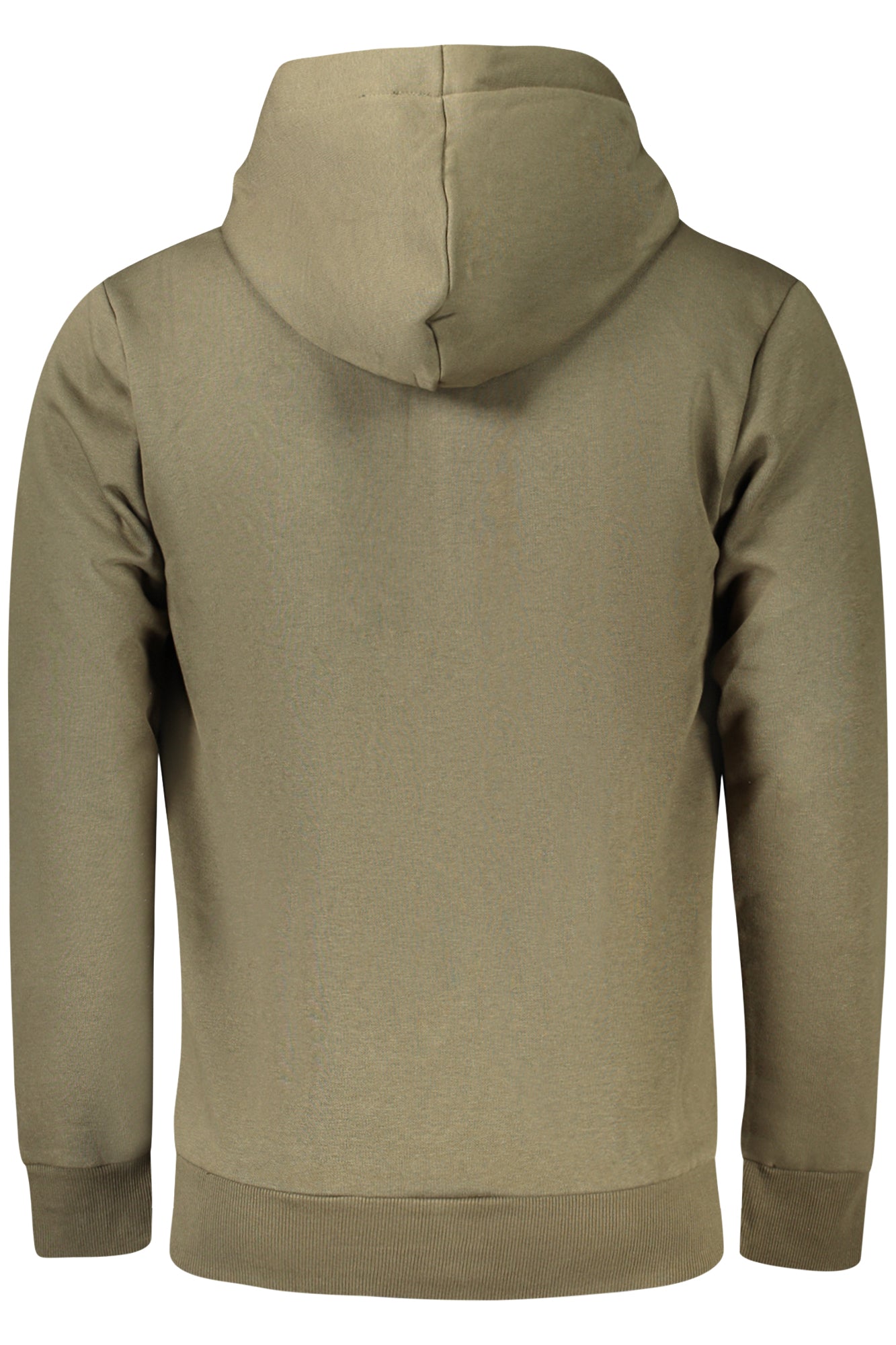 FE4023_VEMILITA – Herren-Sweatshirt Grün: Gefütterter Zip-Hoodie mit Stickerei – Größe: XL, 3XL, M, L, 2XL – Farbe: Verde