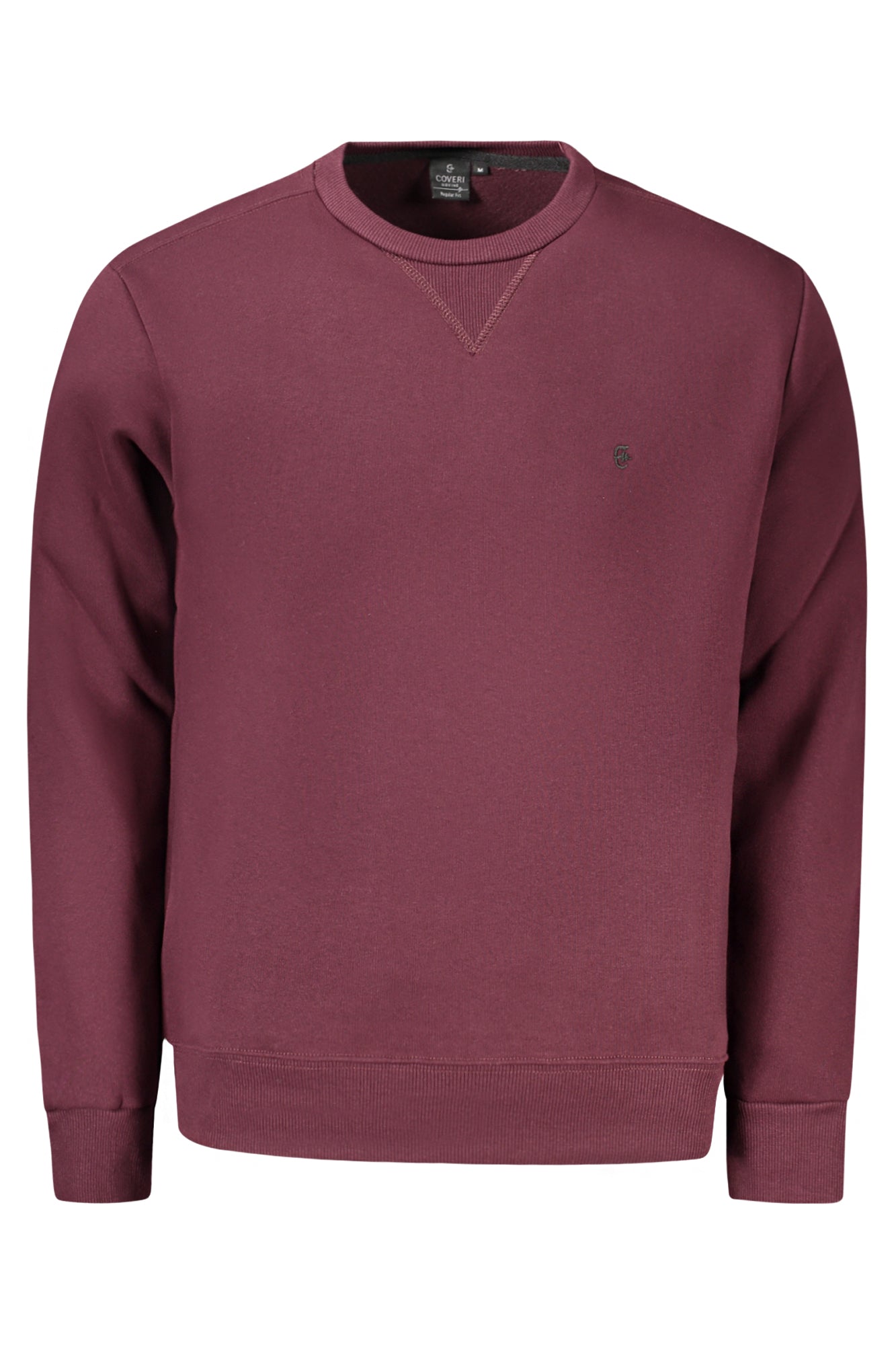 FE4020_ROBORDEA – Rotes Herren-Sweatshirt: Gefüttert, Rundhals, ohne Reißverschluss – Größe: M, L, 2XL, XL, 3XL – Farbe: Rosso