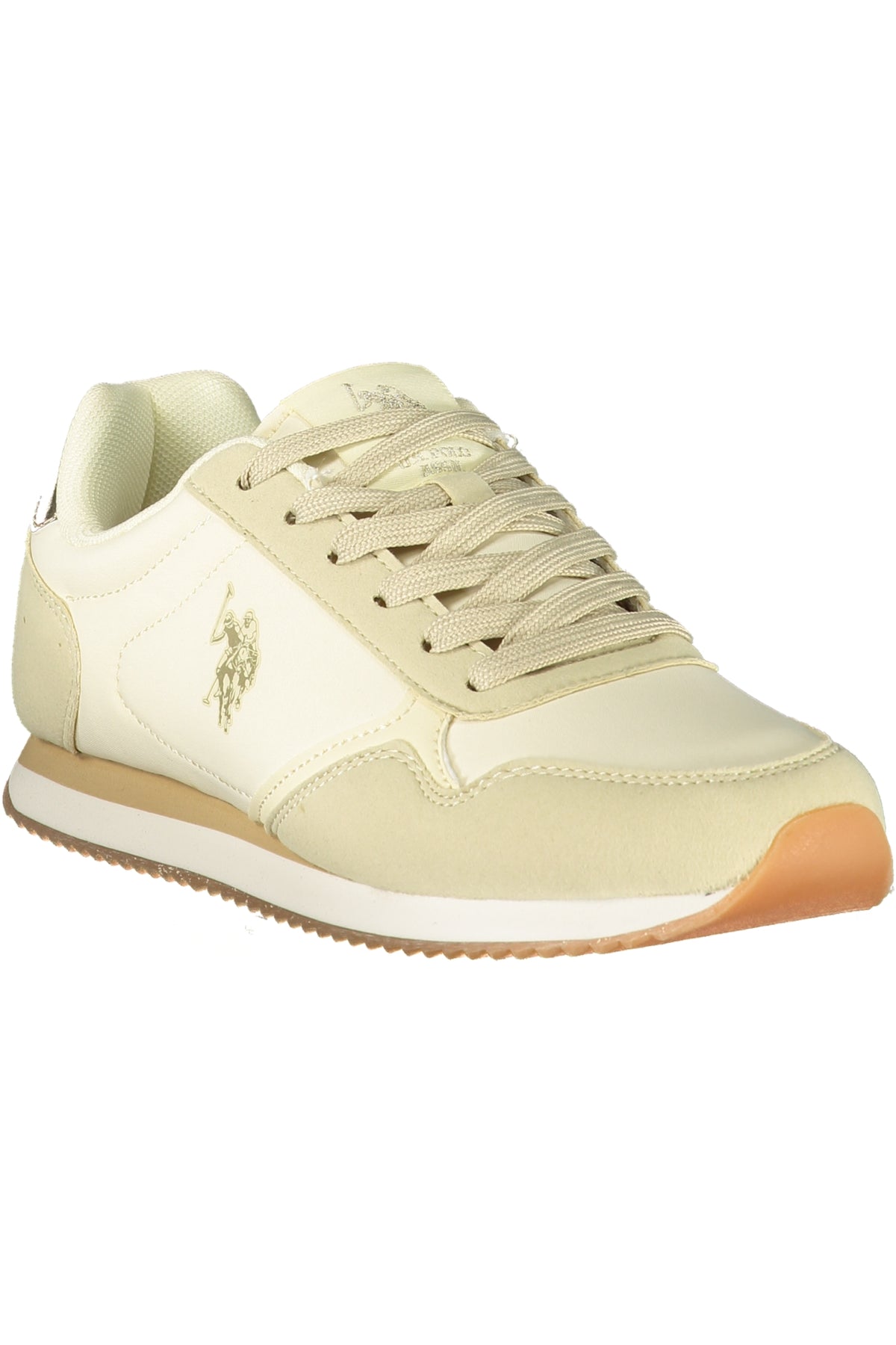 HAPPY004W6NH1_BEWHGO02 – U.S. POLO ASSN. CALZATURA SPORTIVA DONNA BEIGE – Größe: 35, 36, 37, 38, 39, 40, 41 – Farbe: Beige