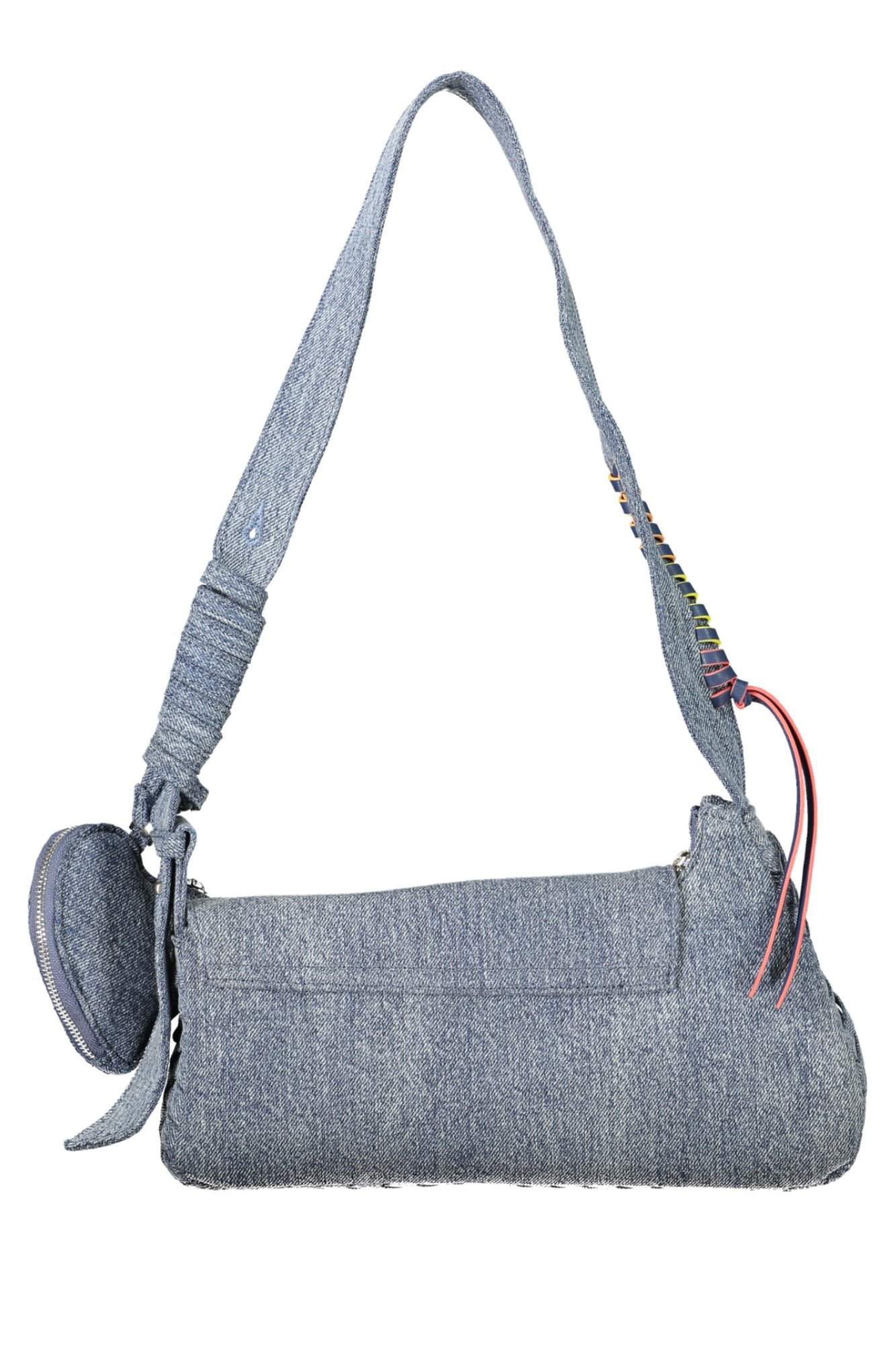 26SAXD32_AZ5005 – Blaue Damenhandtasche mit Herz-Münzfach und Schultergurt – Größe: UNI – Farbe: Azzurro