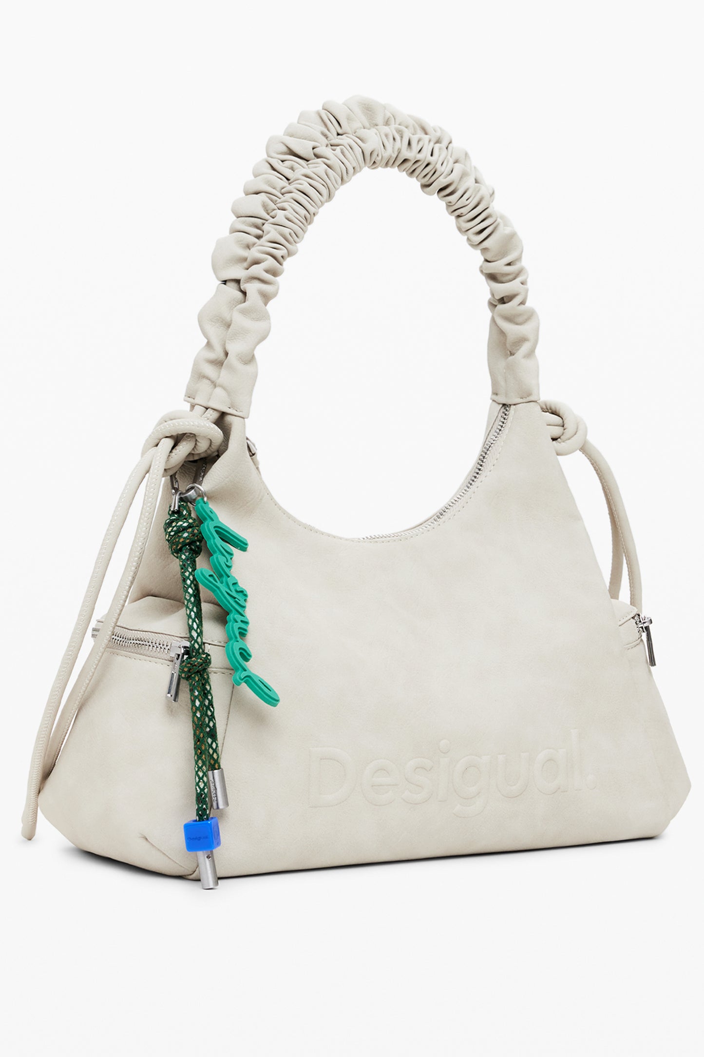 25WAXPB0_BE6006 – Stilvolle Beige Damen Tasche mit Vielseitigen Fächern und Logodetail – Größe: UNI – Farbe: Beige