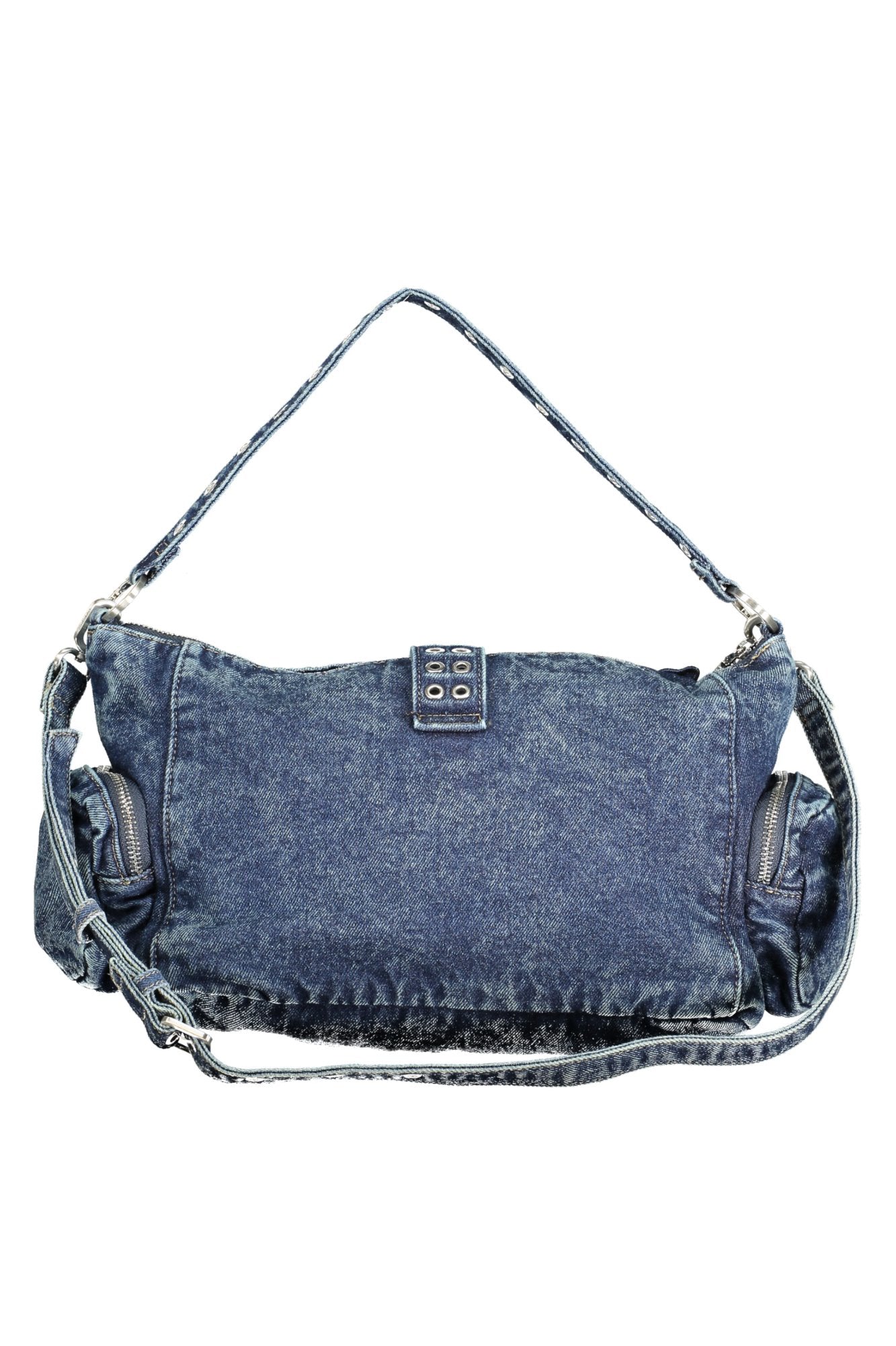 26SAXD21_BL5008 – Blaue Damenhandtasche: Stilvolle Schultertasche mit Extra-Features – Größe: UNI – Farbe: Blu
