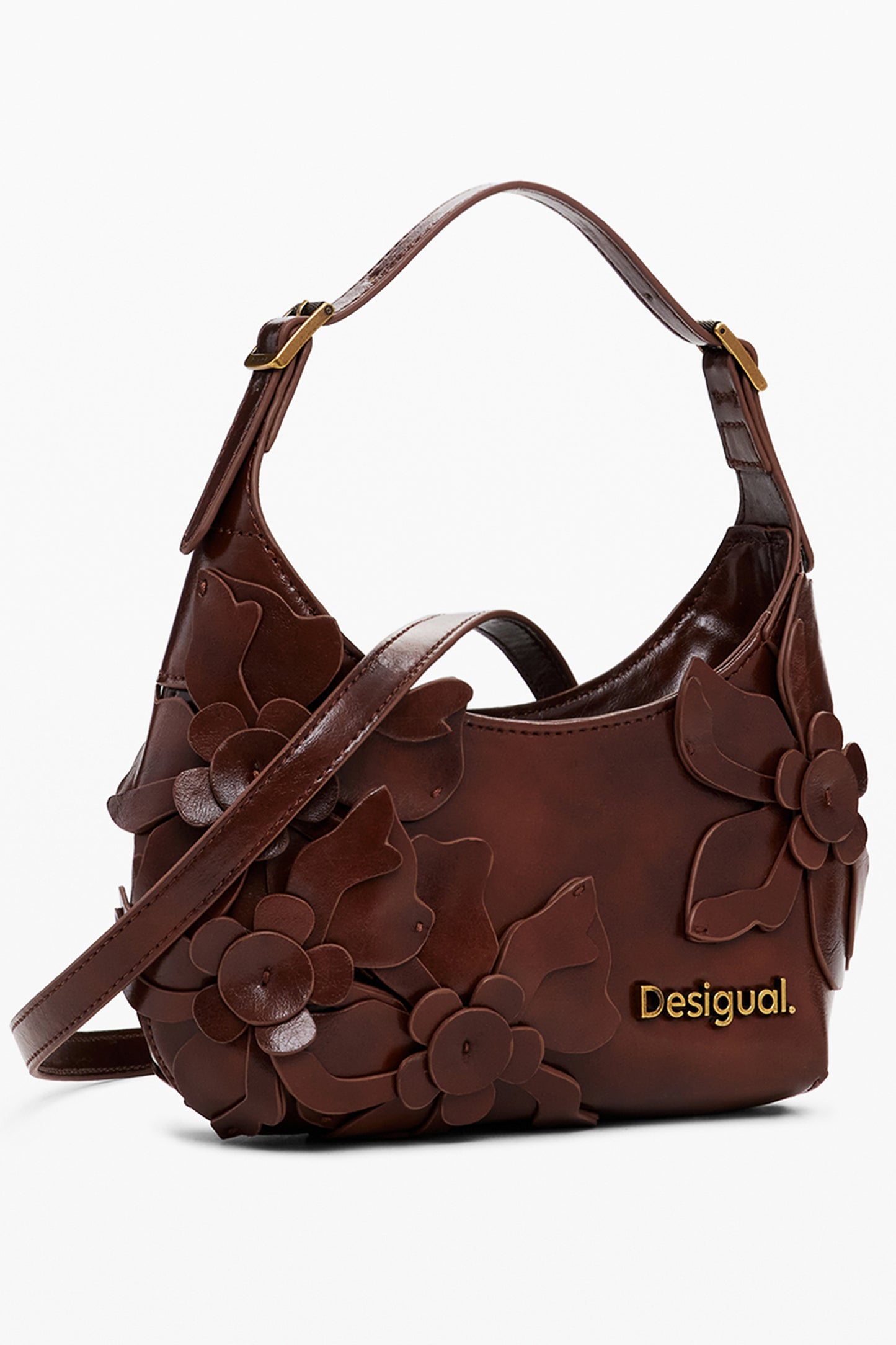 25WAXPCC_MA6000 – Stylische Damen Umhängetasche Braun - Verstellbare Gurte & Innentasche – Größe: UNI – Farbe: Marrone