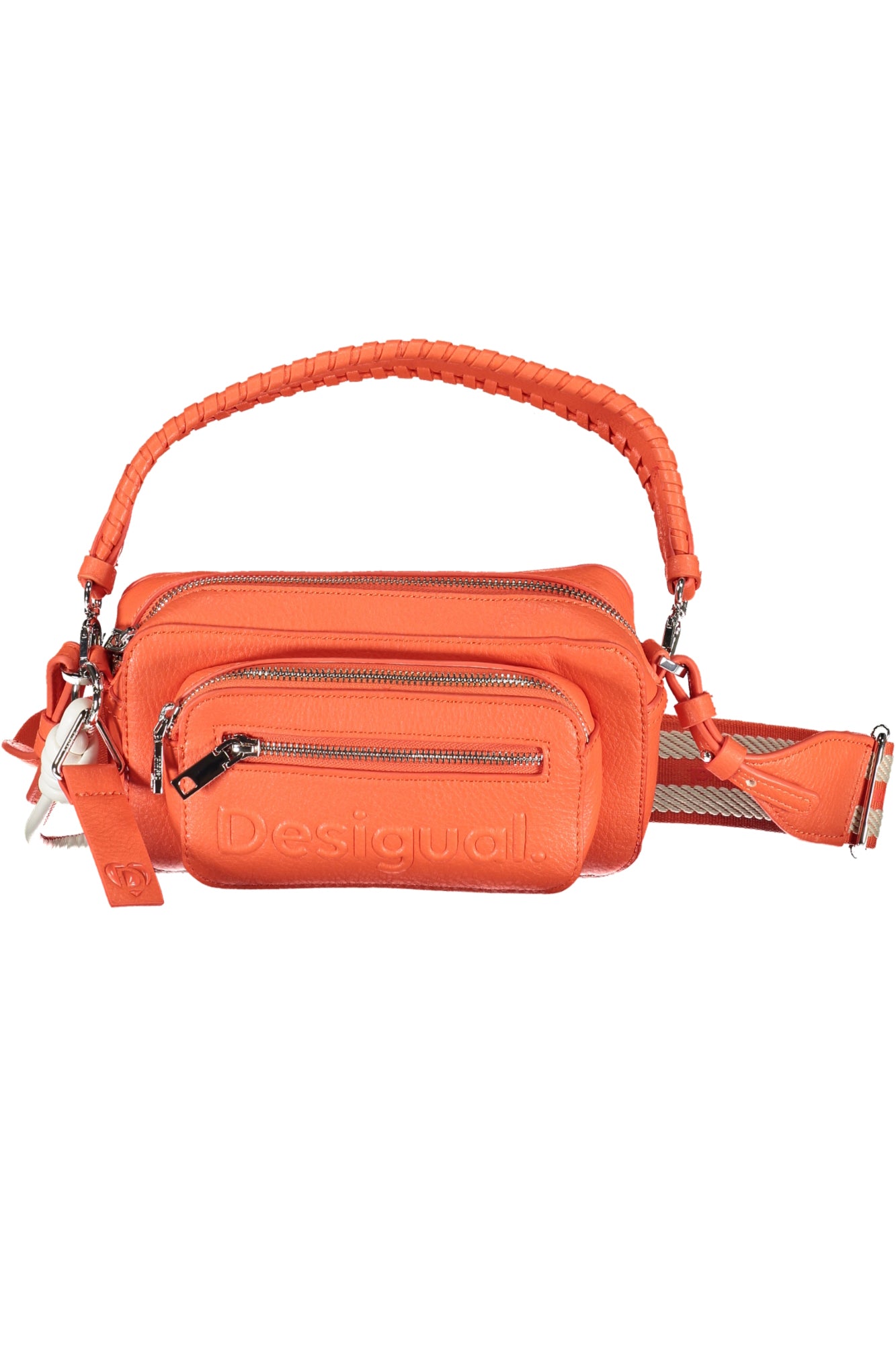 24SAXP19_RS7009 – Rosa Damentasche mit abnehmbarem Schultergurt und Reißverschluss – Größe: UNI – Farbe: Rosa