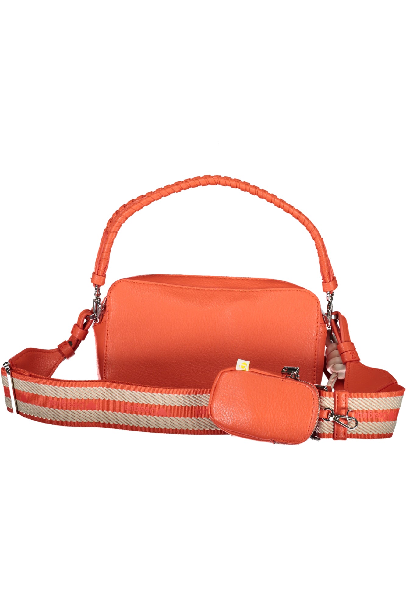 24SAXP19_RS7009 – Rosa Damentasche mit abnehmbarem Schultergurt und Reißverschluss – Größe: UNI – Farbe: Rosa