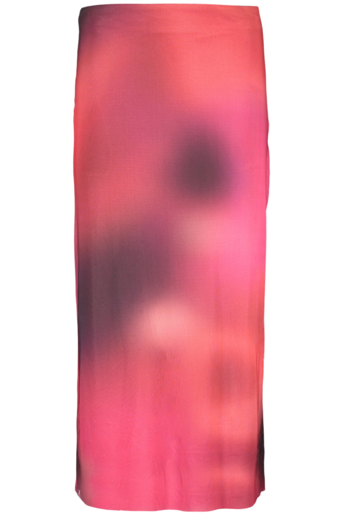 26SWFK02_VI3098 – Fließendes Lila Damenkleid mit Asymmetrie und Kontrastdetails – Größe: XS, S, M, L – Farbe: Viola