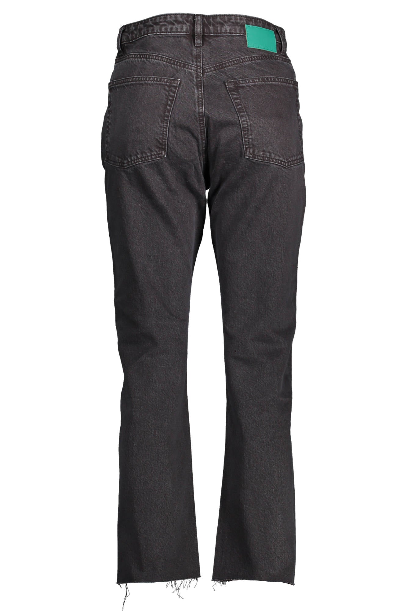 22WWDD64_NERO_2000 – Damen Schwarz Jeans Denim: Stilvolle Stickerei & 5 Taschen – Größe: 38, 40, 42 – Farbe: Nero