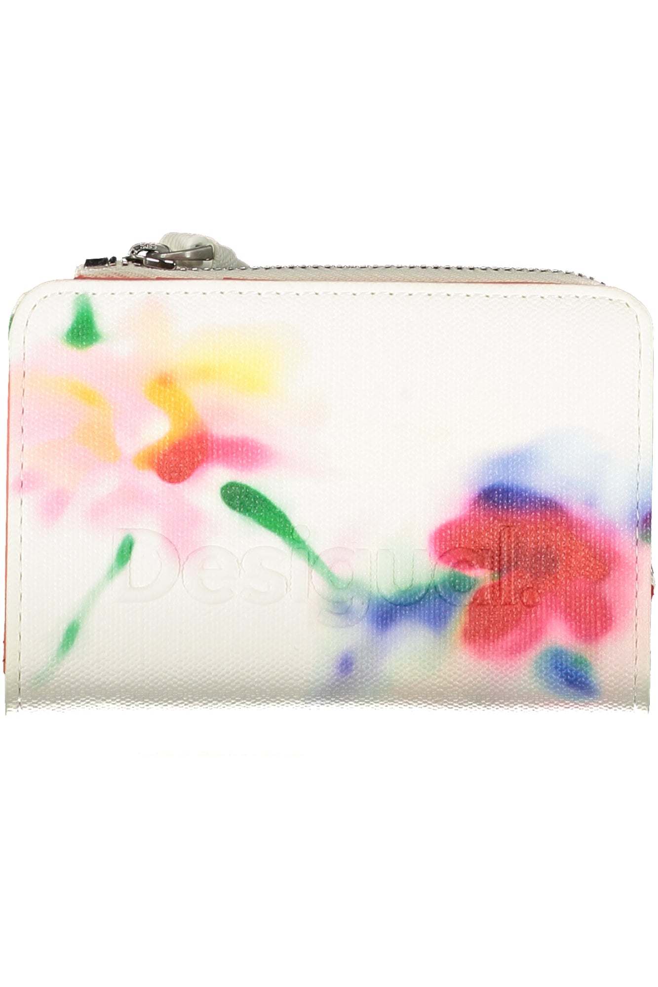 24SAYP12_BI1021 – Weiße Damenbrieftasche mit Münzfach & Kontrastdetails - Vielseitig & Elegant – Größe: UNI – Farbe: Bianco