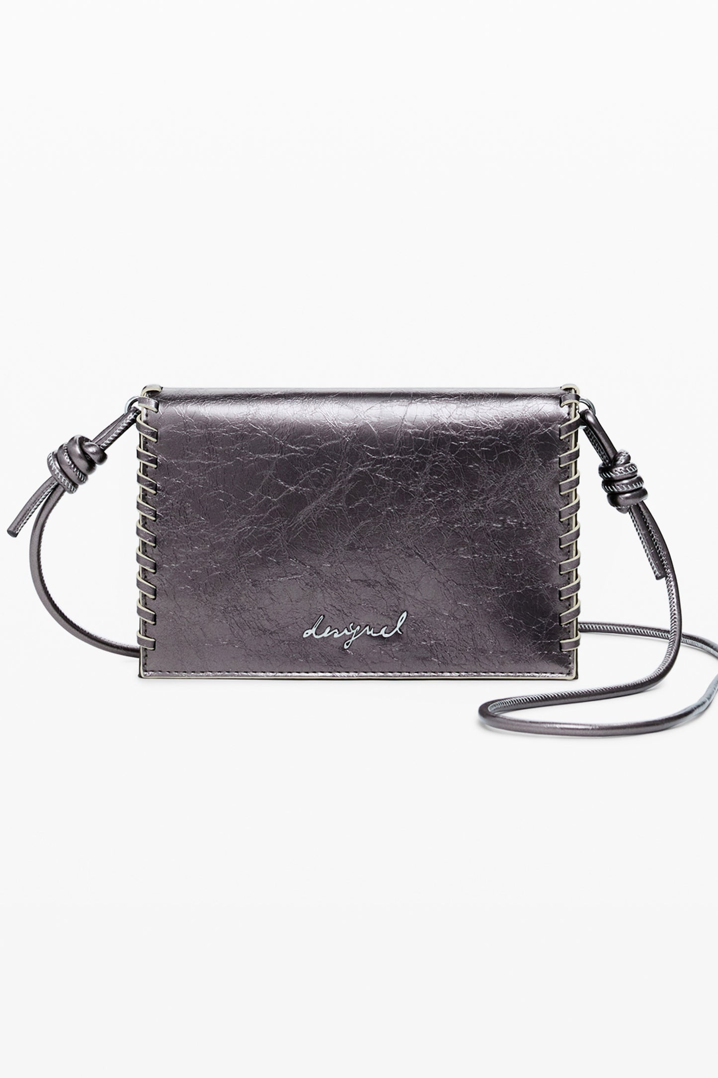 25WAYP40_BR9067 – Stilvolle Damen-Geldbörse in Bronze: Praktisch mit Kontrastdetails – Größe: UNI – Farbe: Bronzo