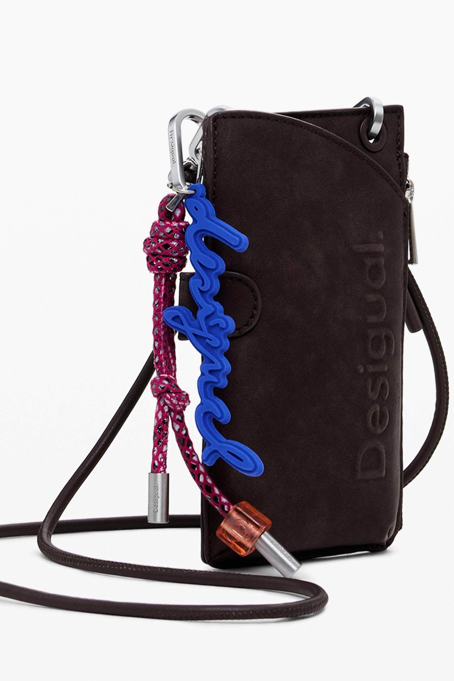 25WAYP25_MA6009 – Damen-Geldbörse Braun: Praktisch mit Handyfach & Schultergurt – Größe: UNI – Farbe: Marrone