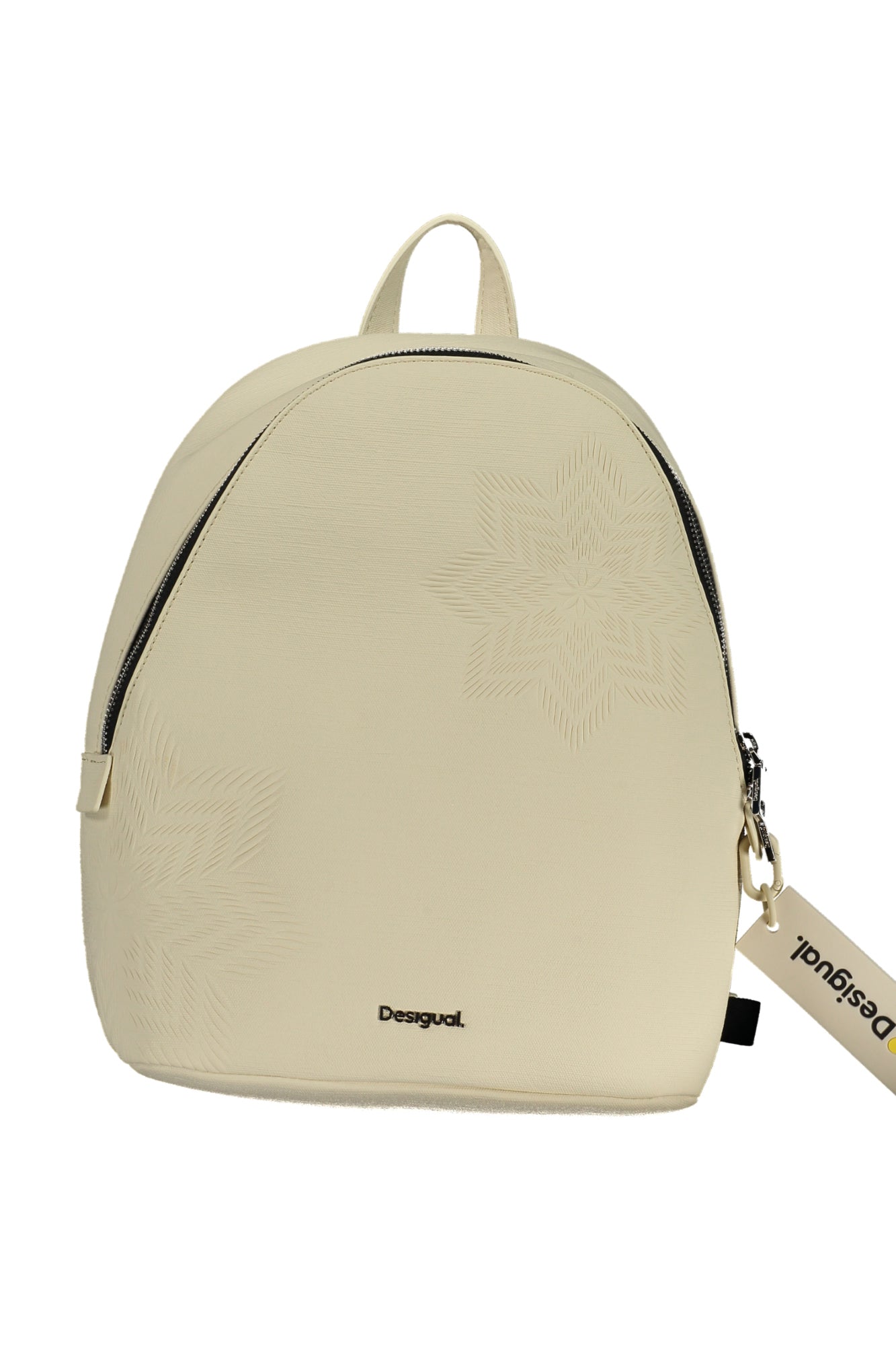24SAKP26_BI1001 – Stilvoller Damen-Rucksack in Weiß mit verstellbaren Riemen und Taschen – Größe: UNI – Farbe: Bianco