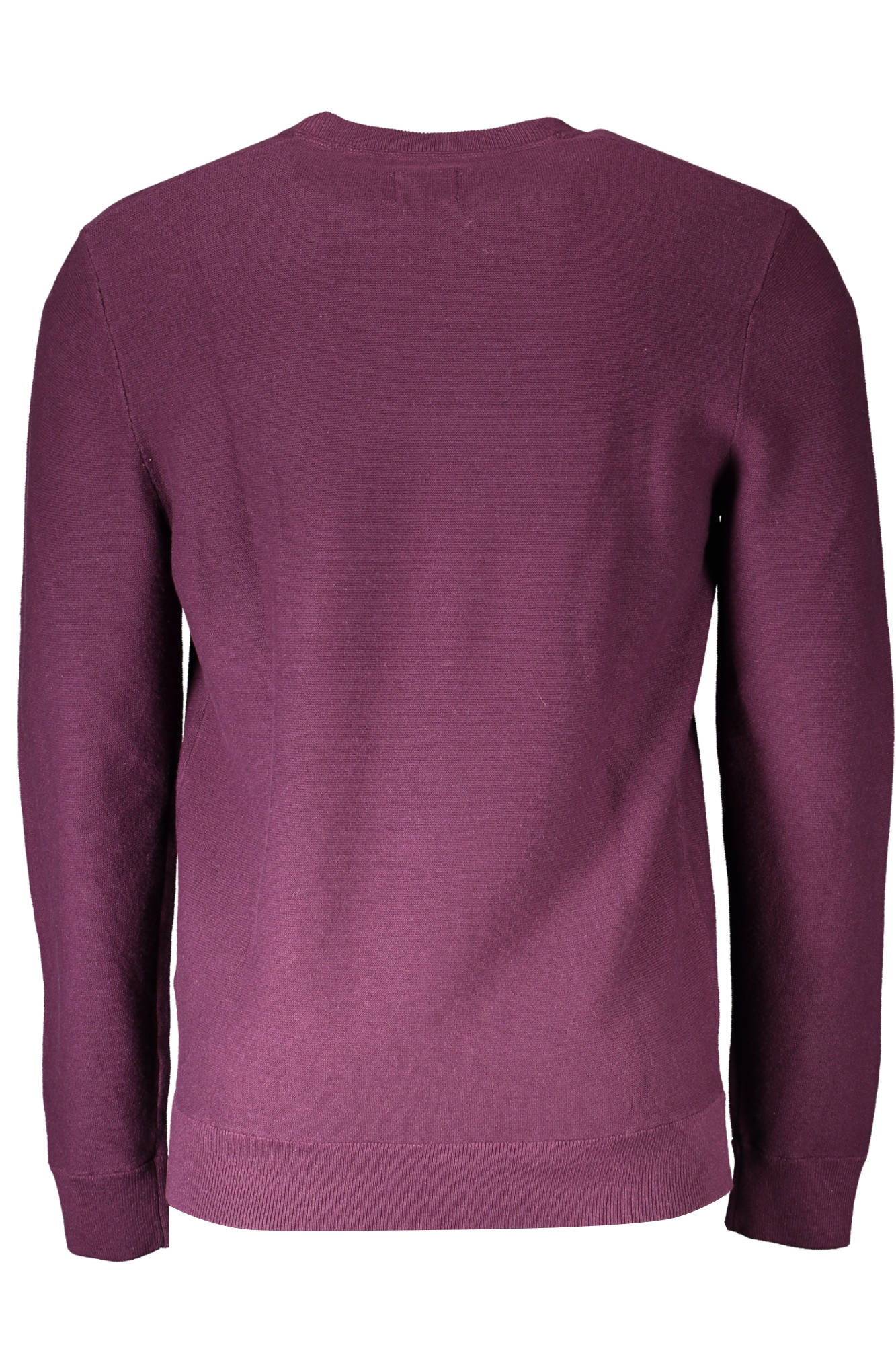 86870_VIOLA_0003 – Lila Herren-Pullover mit Rundhalsausschnitt und Logo-Detail – Größe: L, XL, M – Farbe: Viola