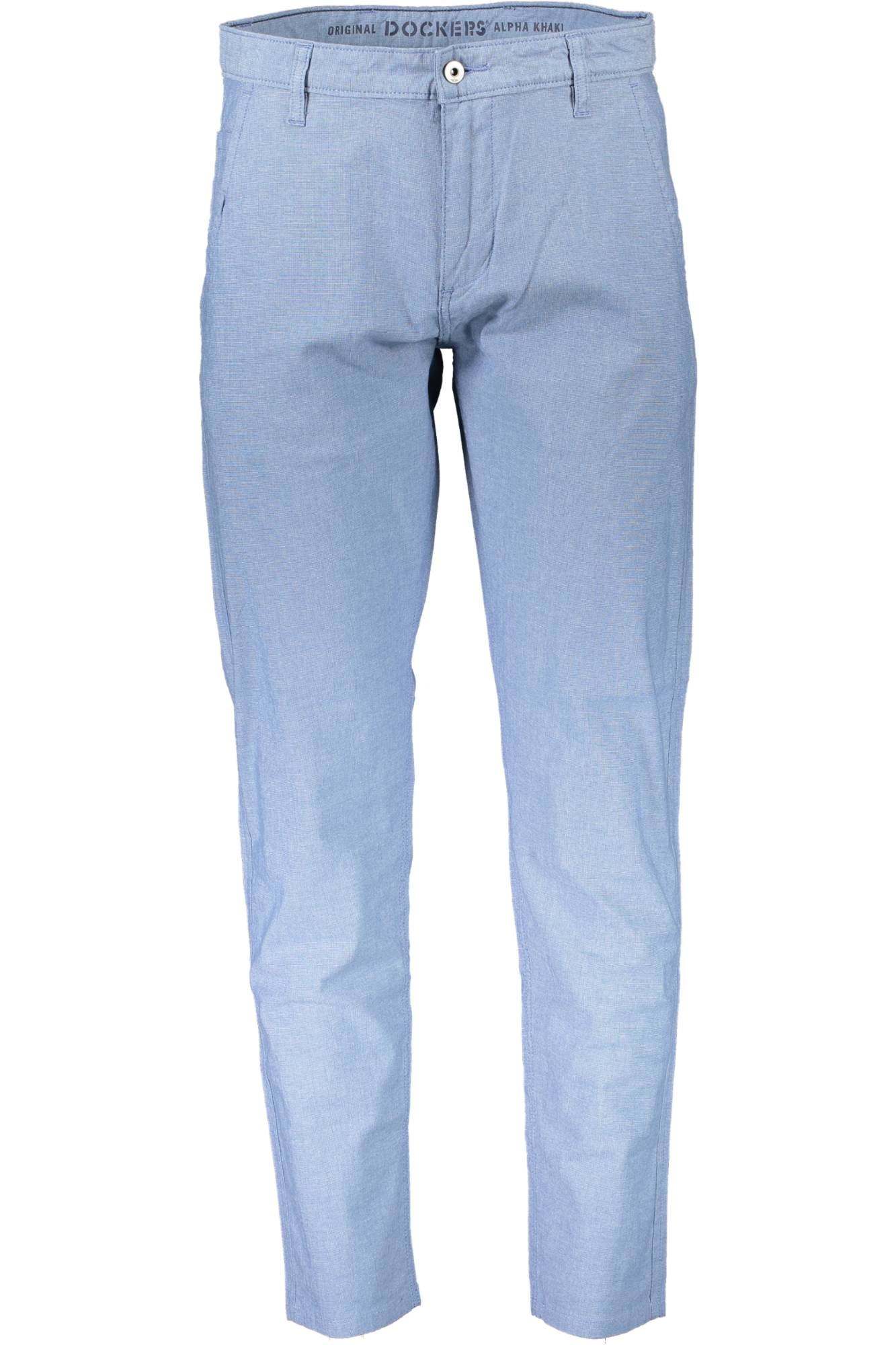 74650_AZZURRO_0016 – Herrenhose Blau: Stilvolle 5-Taschen Hose mit Knopf & Reißverschluss – Größe: 30, 33, 34, 36 – Farbe: Azzurro
