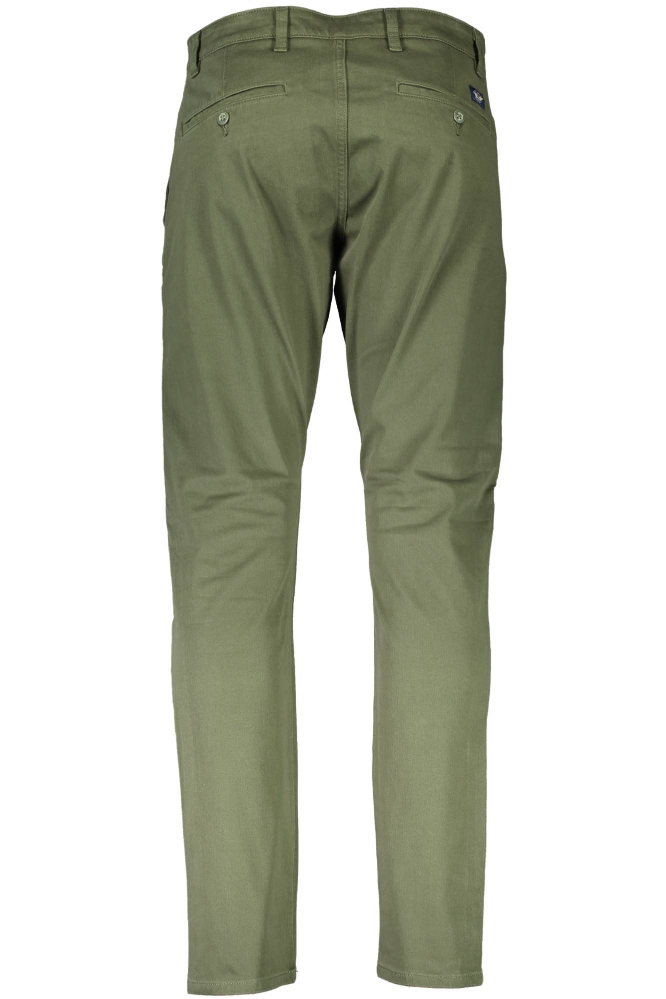59373_VERDE_0002 – Grüne Herrenhose mit 5 Taschen - Stilvoll & vielseitig für jeden Anlass – Größe: 30, 31, 34 – Farbe: Verde