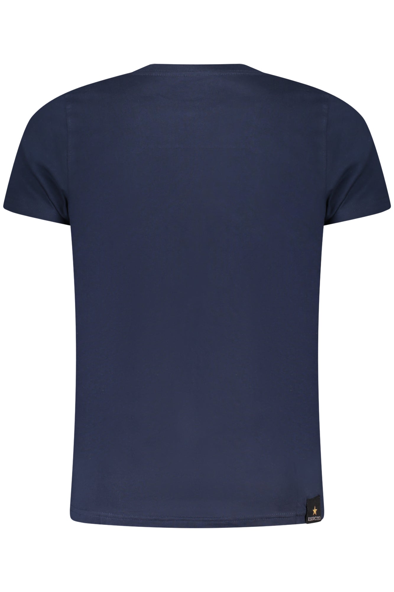 S5S635-5586_BL044 – Herren T-Shirt Blau Kurzarm mit Luftfahrt-Print und Rundhals – Größe: S, M, L, XL, 2XL, 3XL – Farbe: Blu