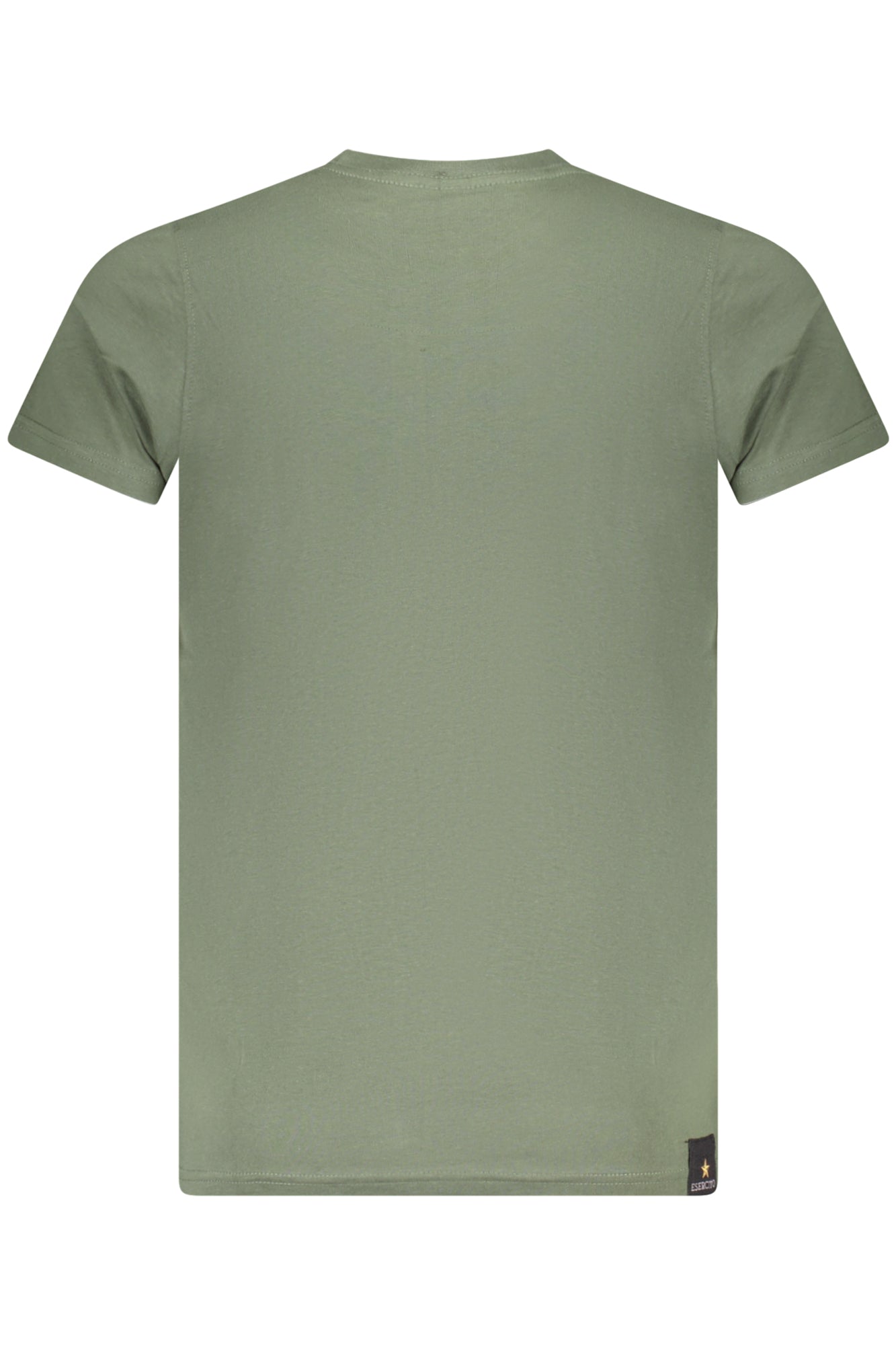 S5S636-5586_VE058 – Herren T-Shirt mit Adlerdruck in Grün - Kurzarm & Rundhals Design – Größe: S, M, L, XL, 2XL, 3XL – Farbe: Verde