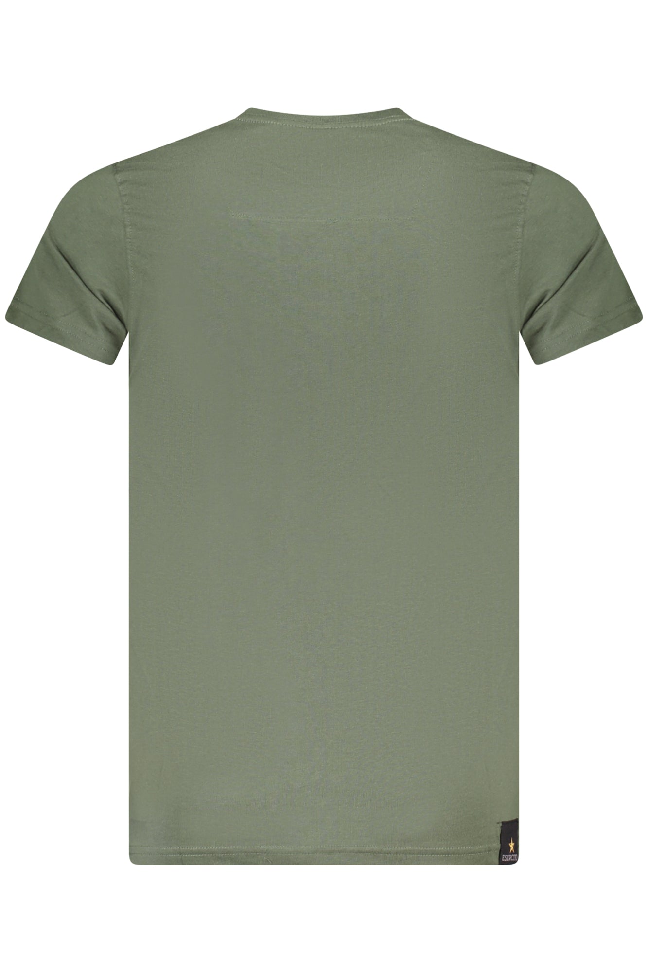 S5S640-5586_VE058 – Herren Kurzarm T-Shirt Grün mit Großem Adler und Rundhals Motiv – Größe: S, M, L, XL, 2XL – Farbe: Verde