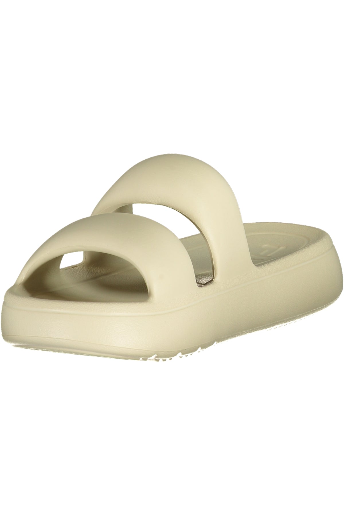 FFW0596_BE70027 – Bequemer Damen-Pantoffel: Beige Ciabatta mit kontrastierenden Details – Größe: 36, 37, 38, 39, 40, 41, 42 – Farbe: Beige