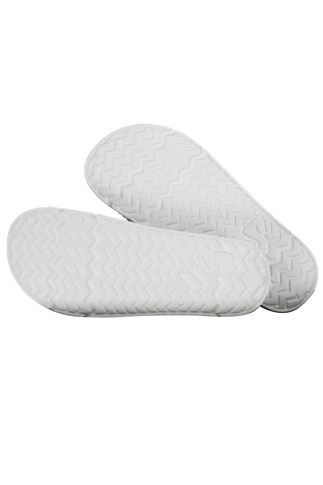 1010901F_43383DE_BIANCO1FG – Damen-Pantolette in Weiß: Morro Bay Slipper mit Kontrastdetails – Größe: 42 – Farbe: Bianco
