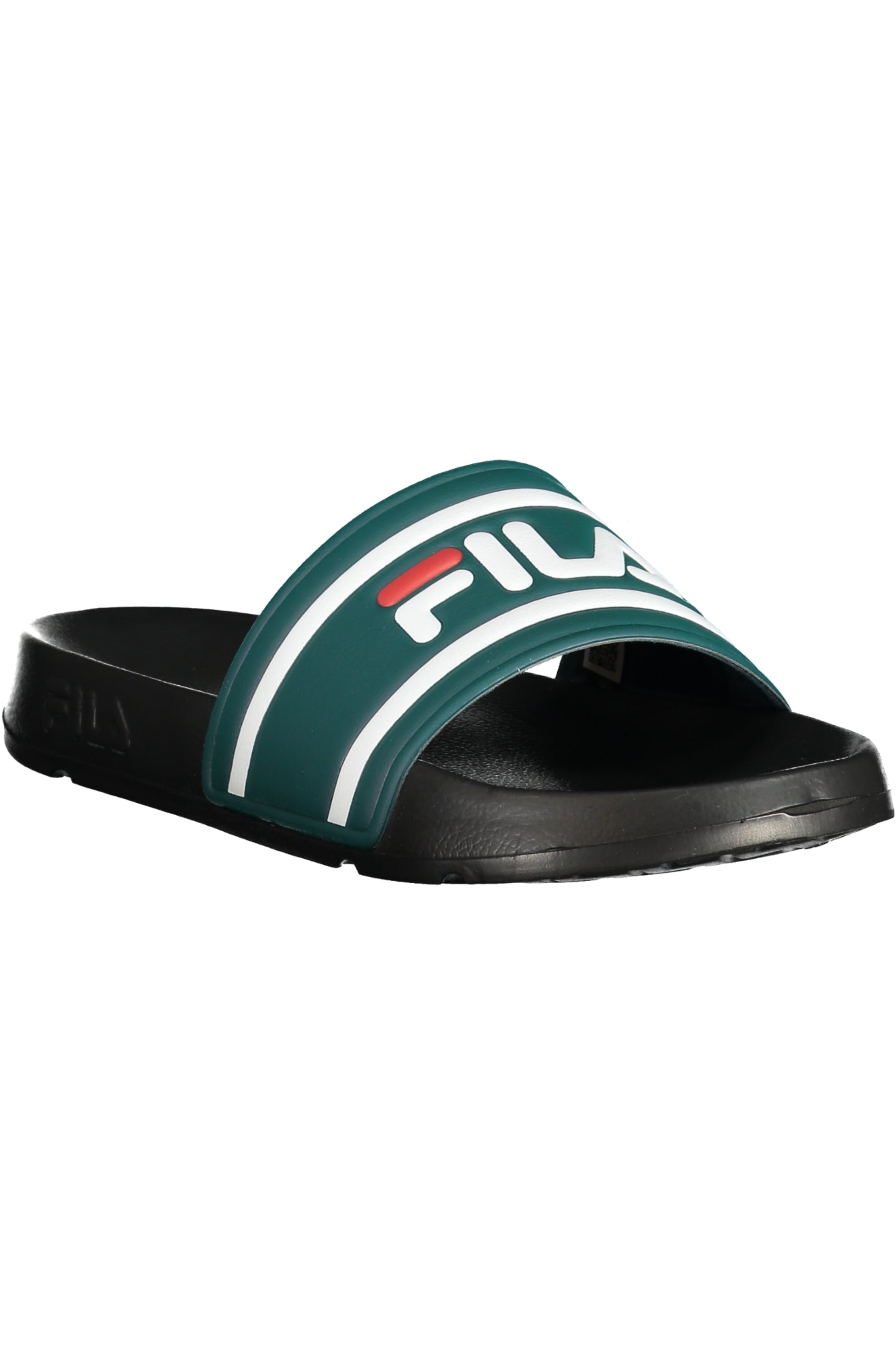 1010930_VE63175 – Grüne Herrenpantoffel mit Kontrastdetails und Logo entdecken – Größe: 40, 41, 42, 43, 44, 45, 46 – Farbe: Verde