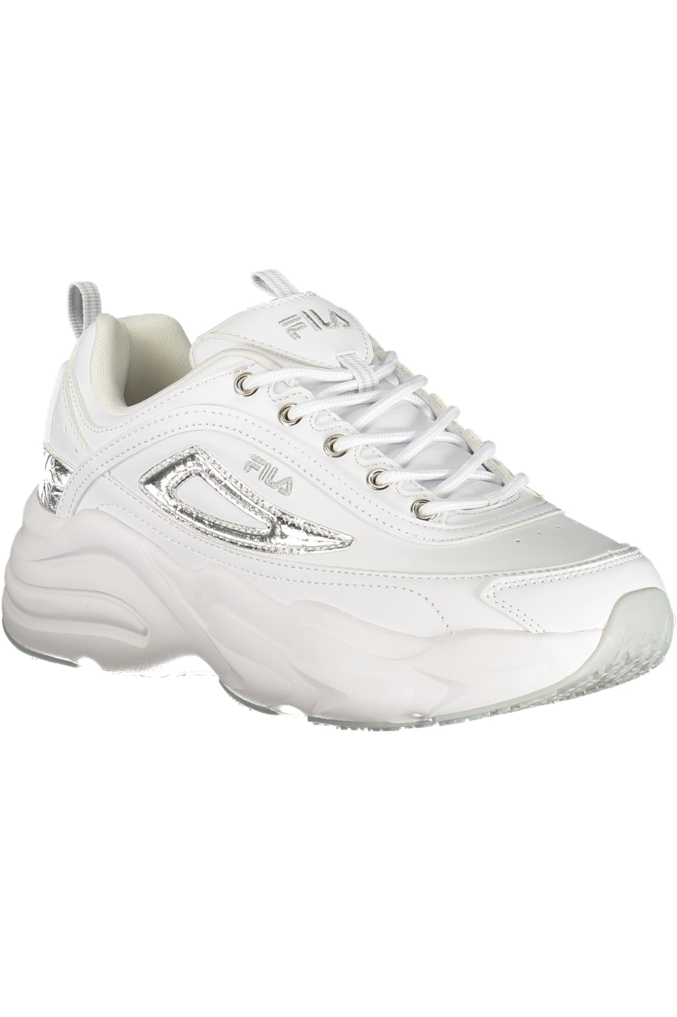 FFW0586SKYEZPWMN_BI13070 – Damen Sportschuh Weiß mit Schnürsenkeln und Kontrastdetails – Größe: 36, 37, 38, 39, 40, 41 – Farbe: Bianco