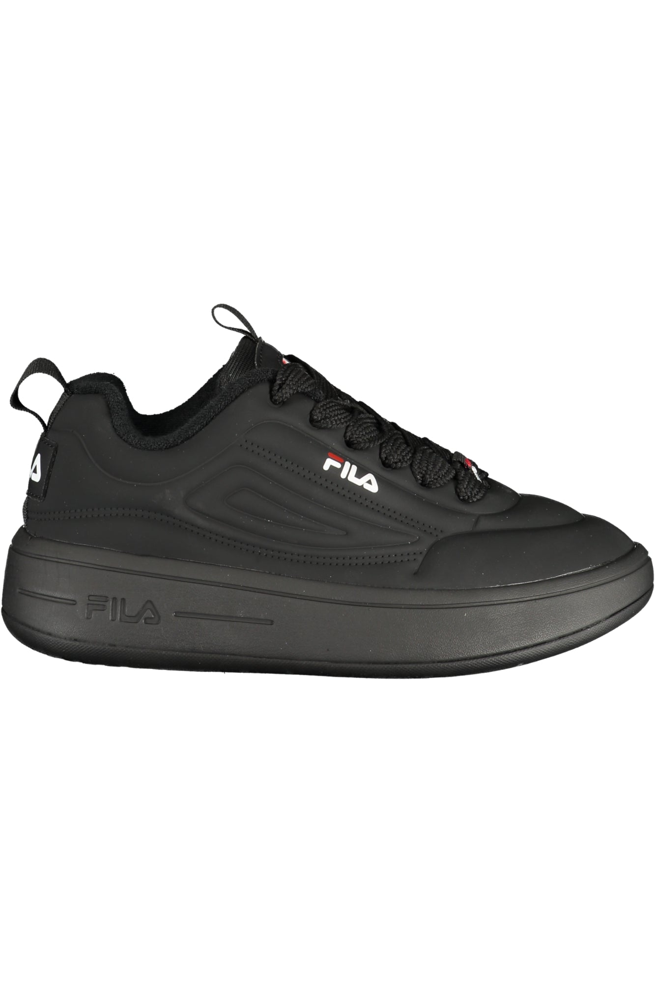 FFW0536SUPERBUBBLEWMN_NE80010 – Damen Sportschuh Schwarz mit Stickerei und Schnürsenkeln – Größe: 38, 39, 40, 36, 37, 41 – Farbe: Nero