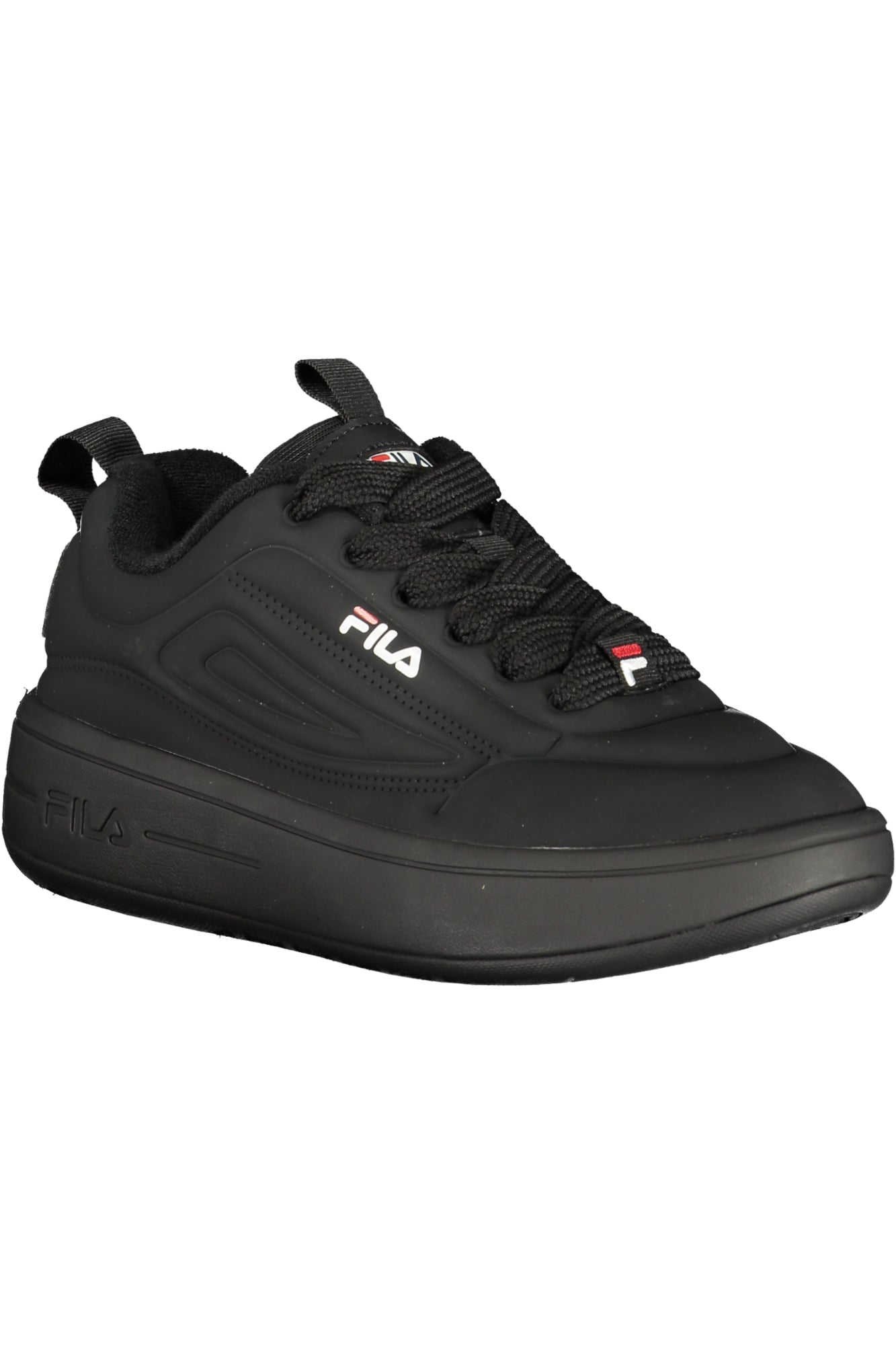 FFW0536SUPERBUBBLEWMN_NE80010 – Damen Sportschuh Schwarz mit Stickerei und Schnürsenkeln – Größe: 38, 39, 40, 36, 37, 41 – Farbe: Nero