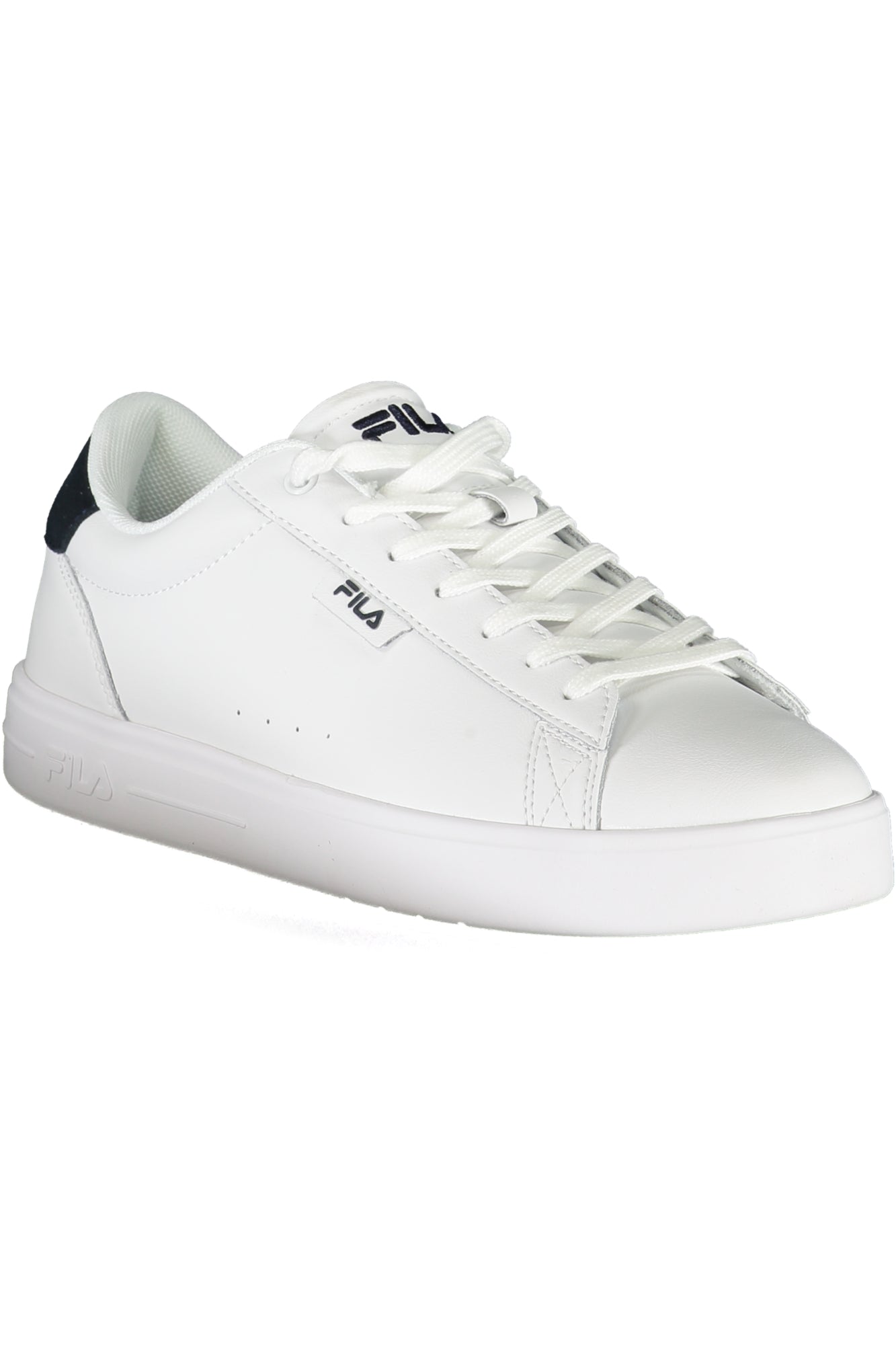 FFM0307_BI13037 – Herren Sportschuh Weiß mit Schnürsenkeln und Kontrastreichen Details – Größe: 40, 41, 42, 43, 44, 45 – Farbe: Bianco