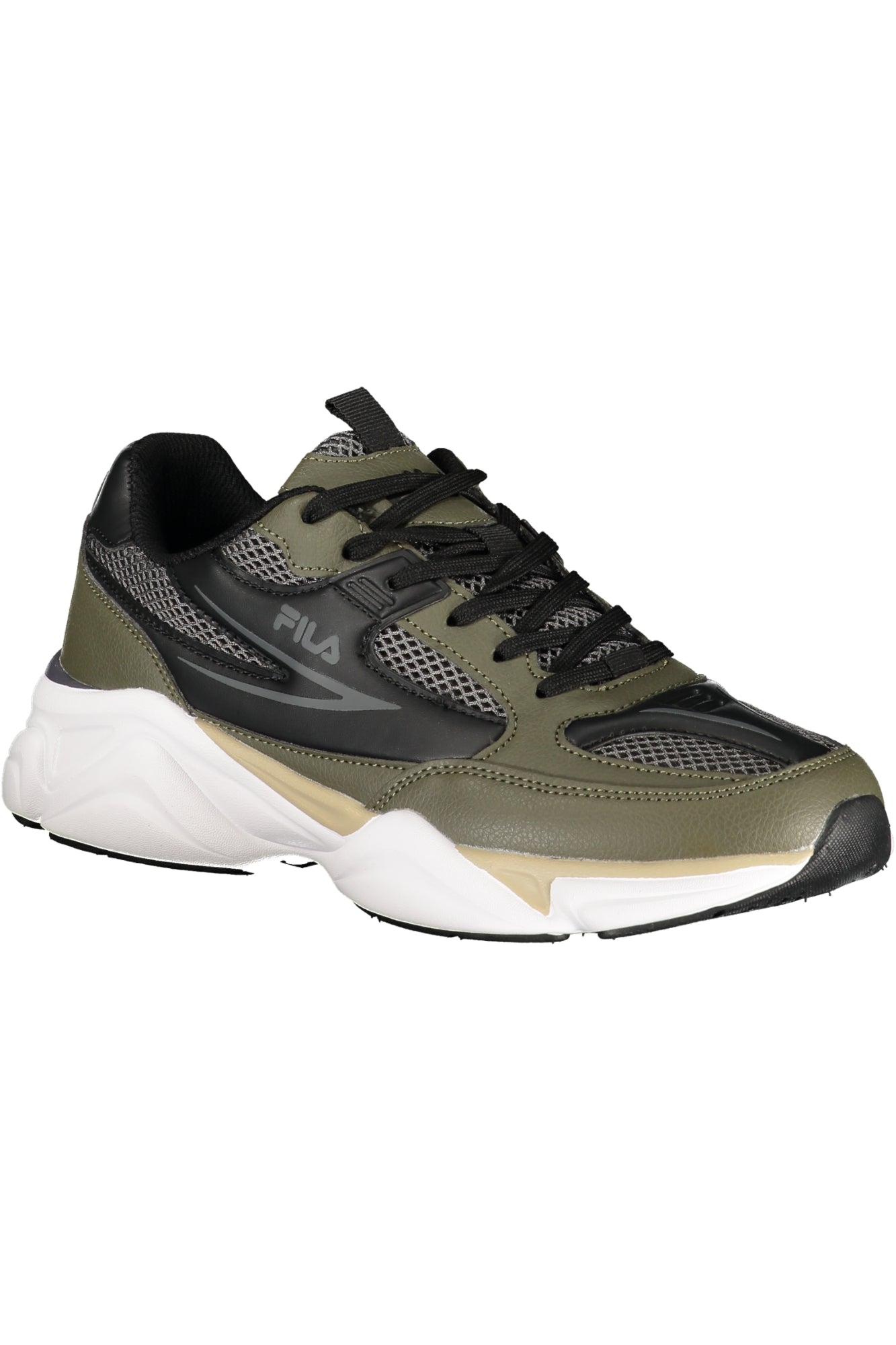 FFM0408RECADE_VE63039 – Herren Sportschuh in Grün mit Details und Schnürsenkeln entdecken – Größe: 44, 41, 42, 43, 45, 46 – Farbe: Verde