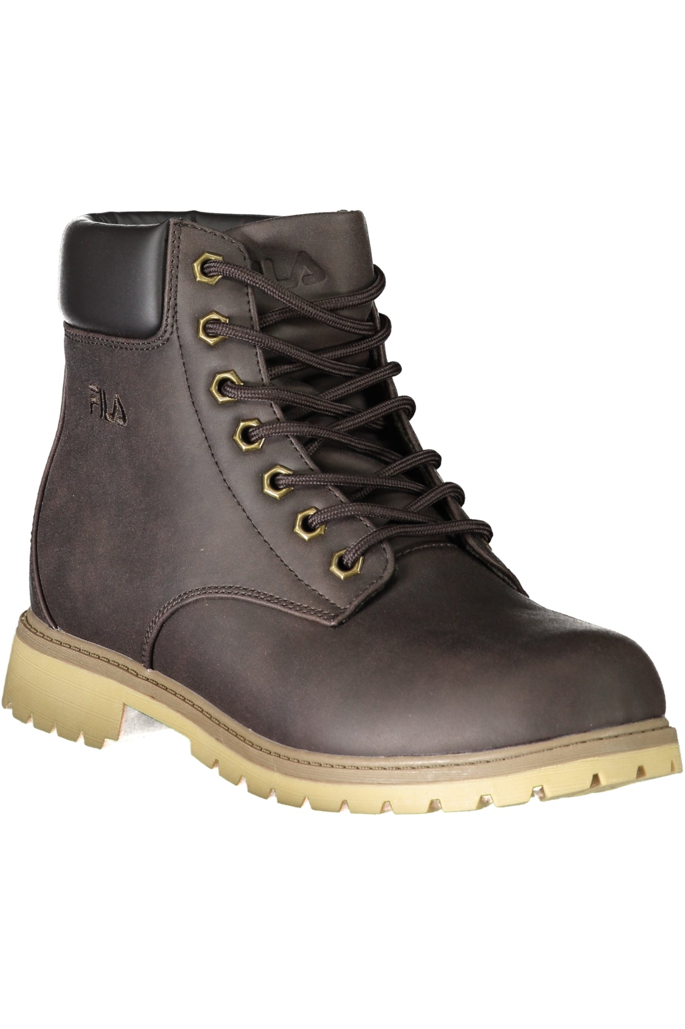 FFM0148MAVERICKMID_MA73110 – Herrenstiefel Braun mit Kontrastdetails und Stickerei – Modisch & Robust – Größe: 40, 41, 42, 43, 44, 45 – Farbe: Marrone