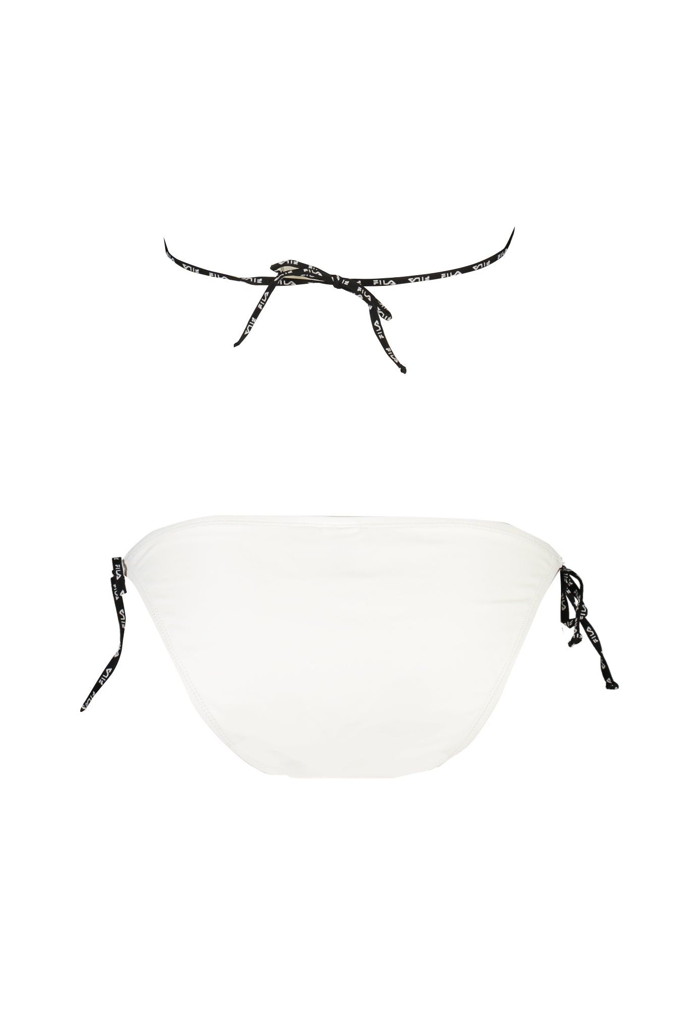 FAW0478_BI10001 – Trendiger Damen Triangel-Bikini in Weiß mit herausnehmbaren Cups – Größe: S – Farbe: Bianco