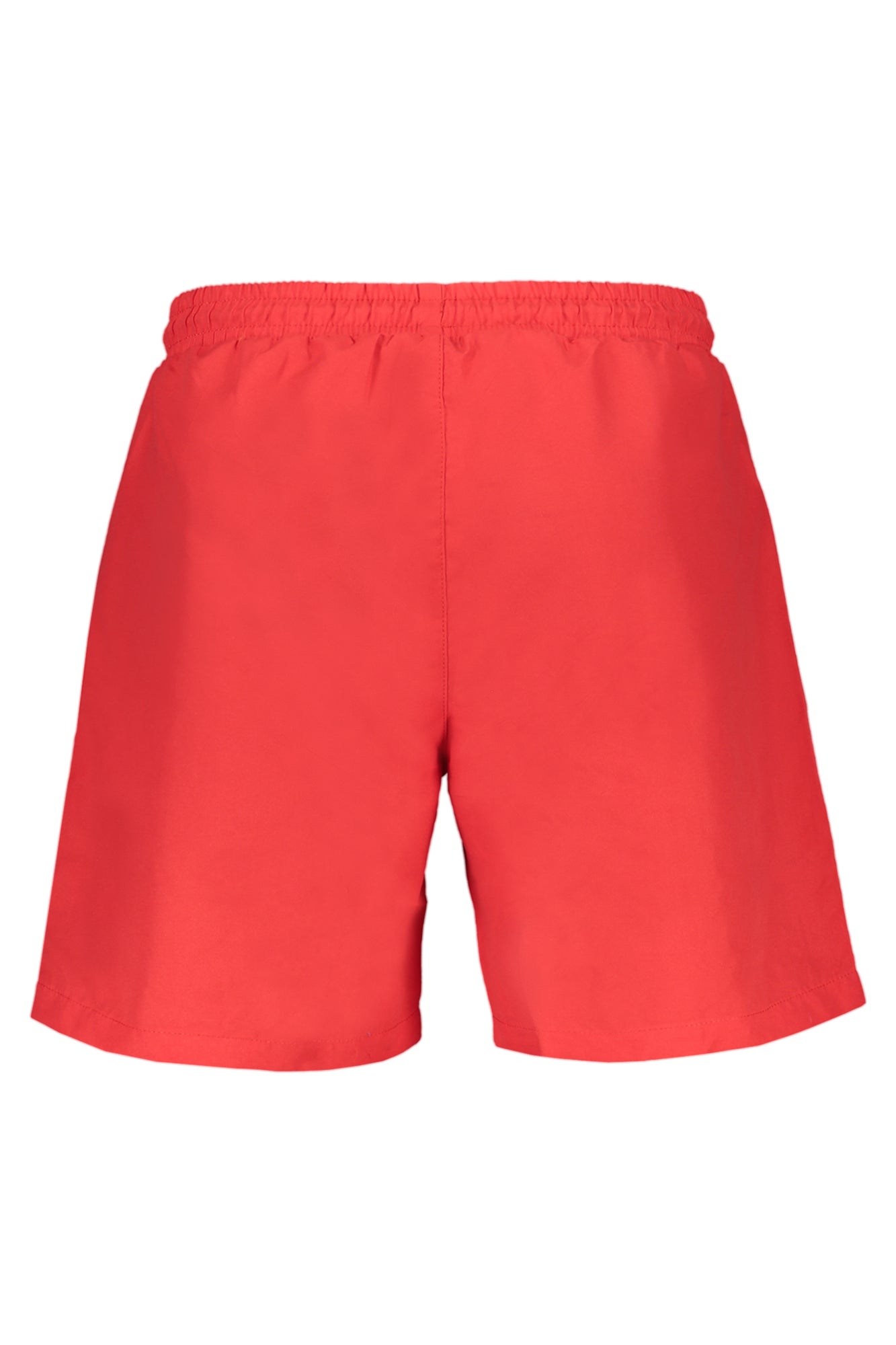 FAM0691_RO30002 – Herren Badehose Rot mit Slip & Taschen - Elastikbund & Kordelzug – Größe: XL, S, M, L, 2XL – Farbe: Rosso