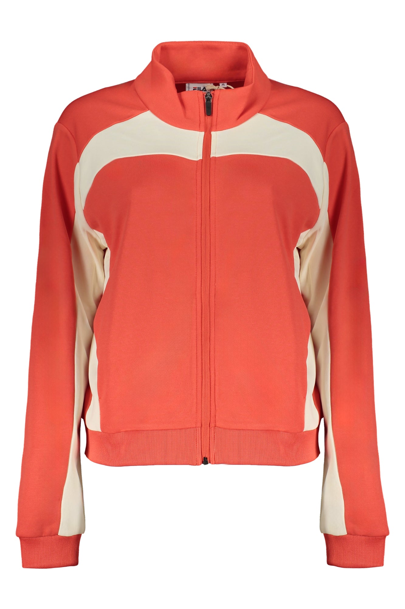 FAW0714_RS33070 – Rosa Damen-Sweatshirt mit Reißverschluss und reflektierenden Details – Größe: M – Farbe: Rosa