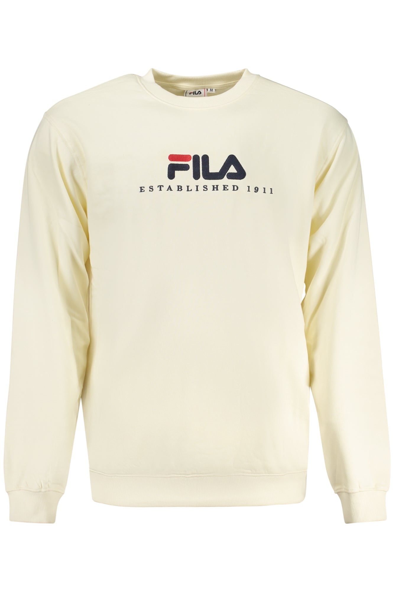 FAU0144_BE10006 – Beiges Herren-Sweatshirt ohne Reißverschluss – Langarm, gefüttert – Größe: S, M, L, XL, 2XL – Farbe: Beige