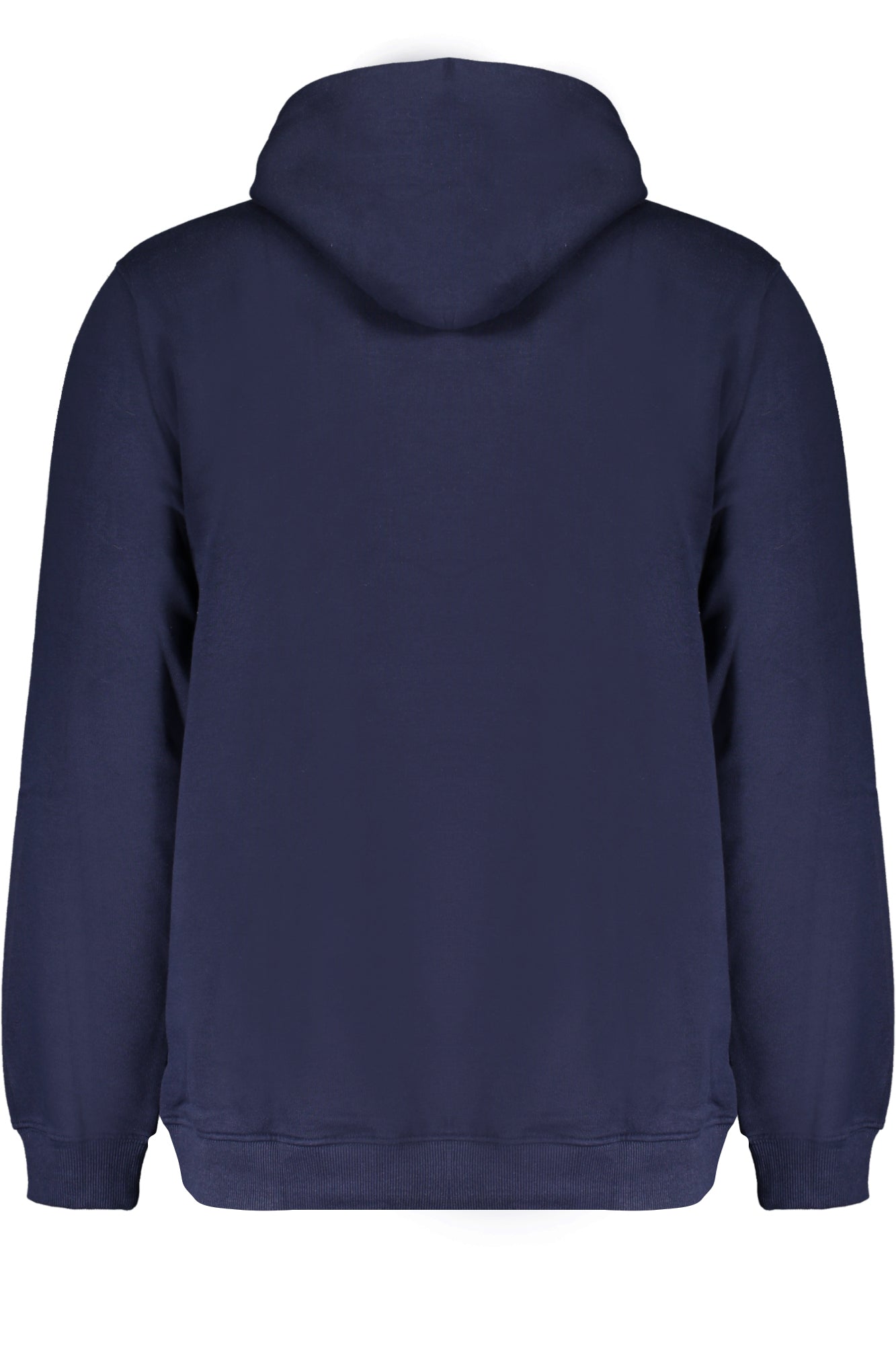 FAU0145_BL50004 – Blaue Herren-Kapuzenpullover: Stilvolles Sweatshirt mit Stickerei – Größe: M, XL – Farbe: Blu