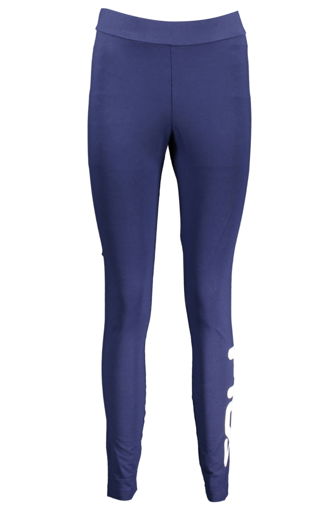 FAW0408_BLU_50001 – Stylische Damen-Leggings in Blau mit Druck und elastischem Bund – Größe: XS, XL – Farbe: Blu