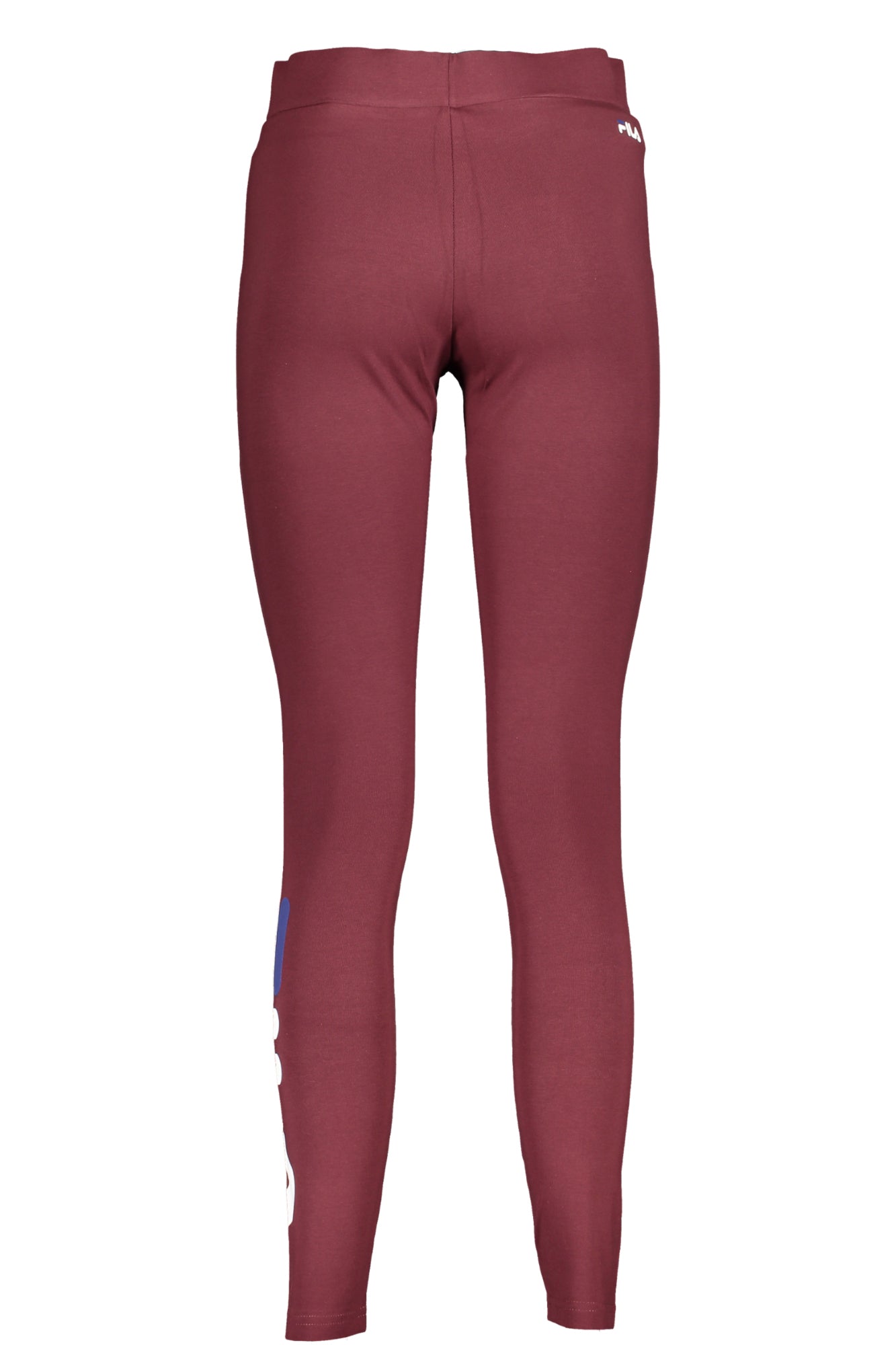 FAW0408_RO30020 – Damen Rote Leggings mit Logo-Stickerei und Elastischem Bund – Größe: XS, S, L, XL, M – Farbe: Rosso