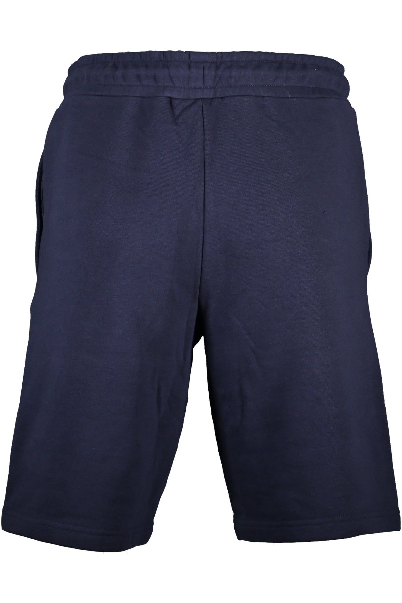 FAM0344_BL50004 – Herren Bermuda sportlich blau - gesteppt, Bio-Baumwolle, elastisch – Größe: XS – Farbe: Blu