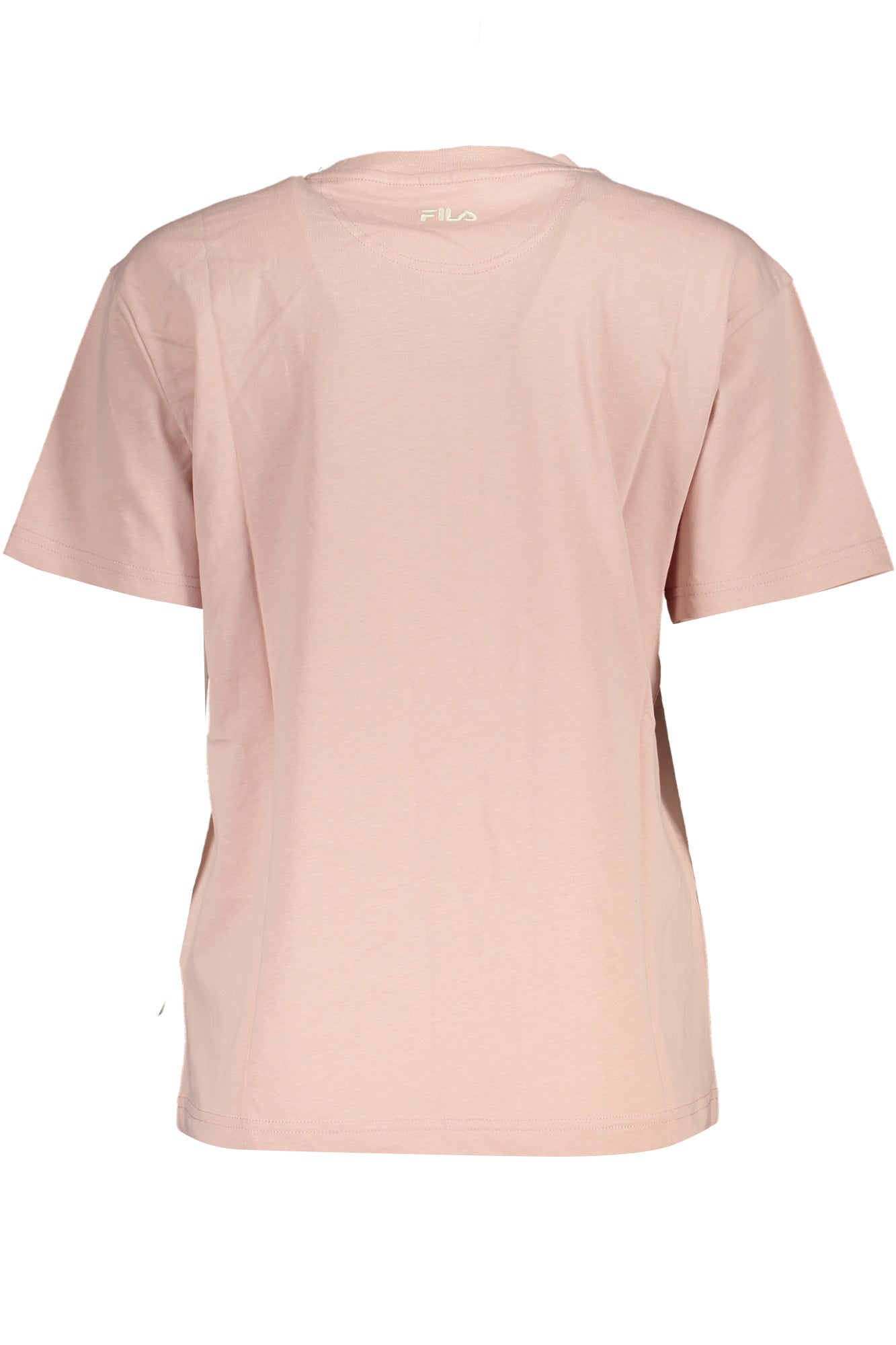 FAW0597_RS40029 – Rosa Damen T-Shirt mit Rundhals & Logo-Print - Kurzarm und stylisch – Größe: XS – Farbe: Rosa