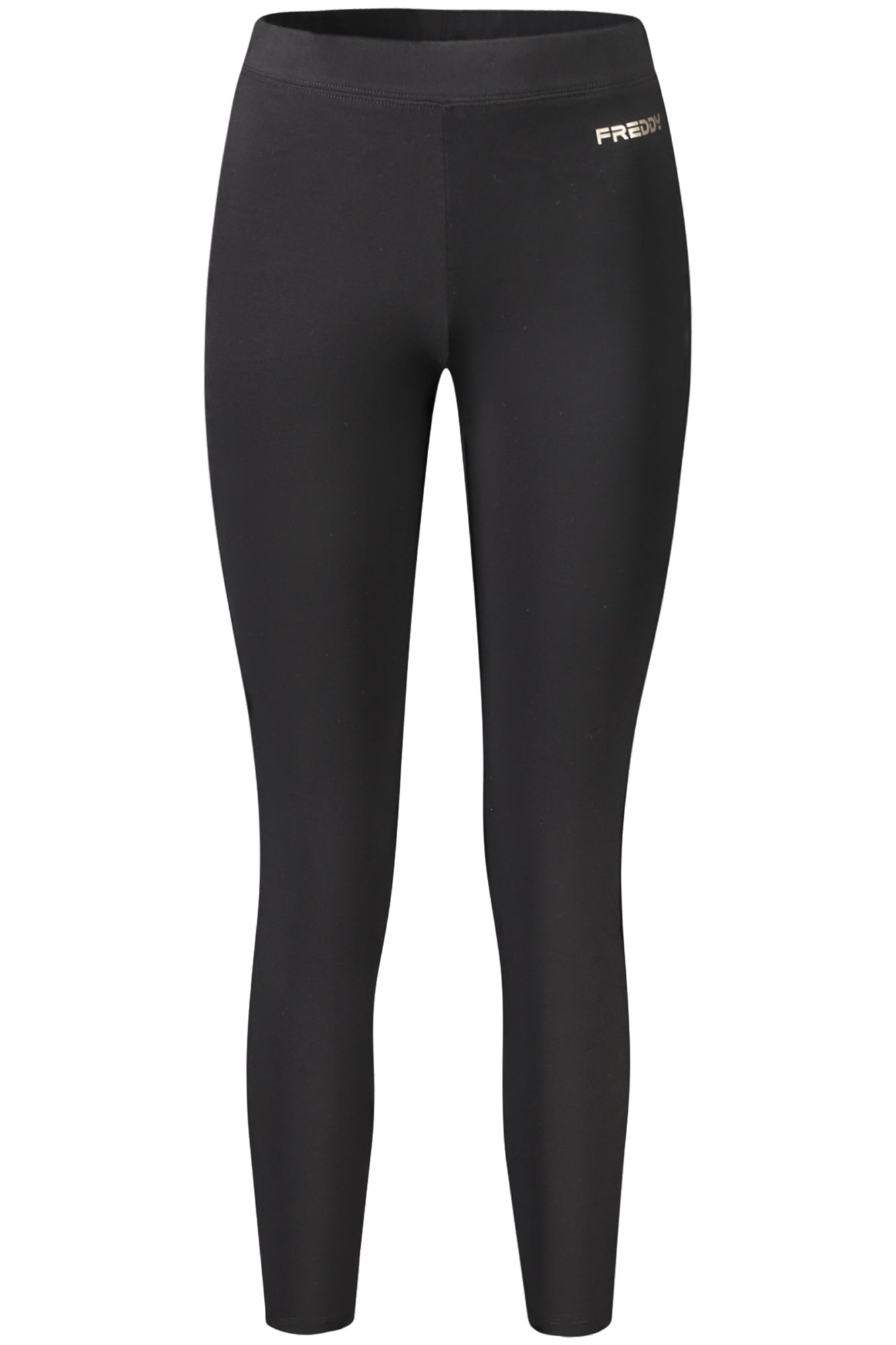 F25WCRP5_NEN – Schwarze Damen-Leggings mit Druck und bequemem Gummizug – Größe: XS, S, M, L, XL, 2XL – Farbe: Nero