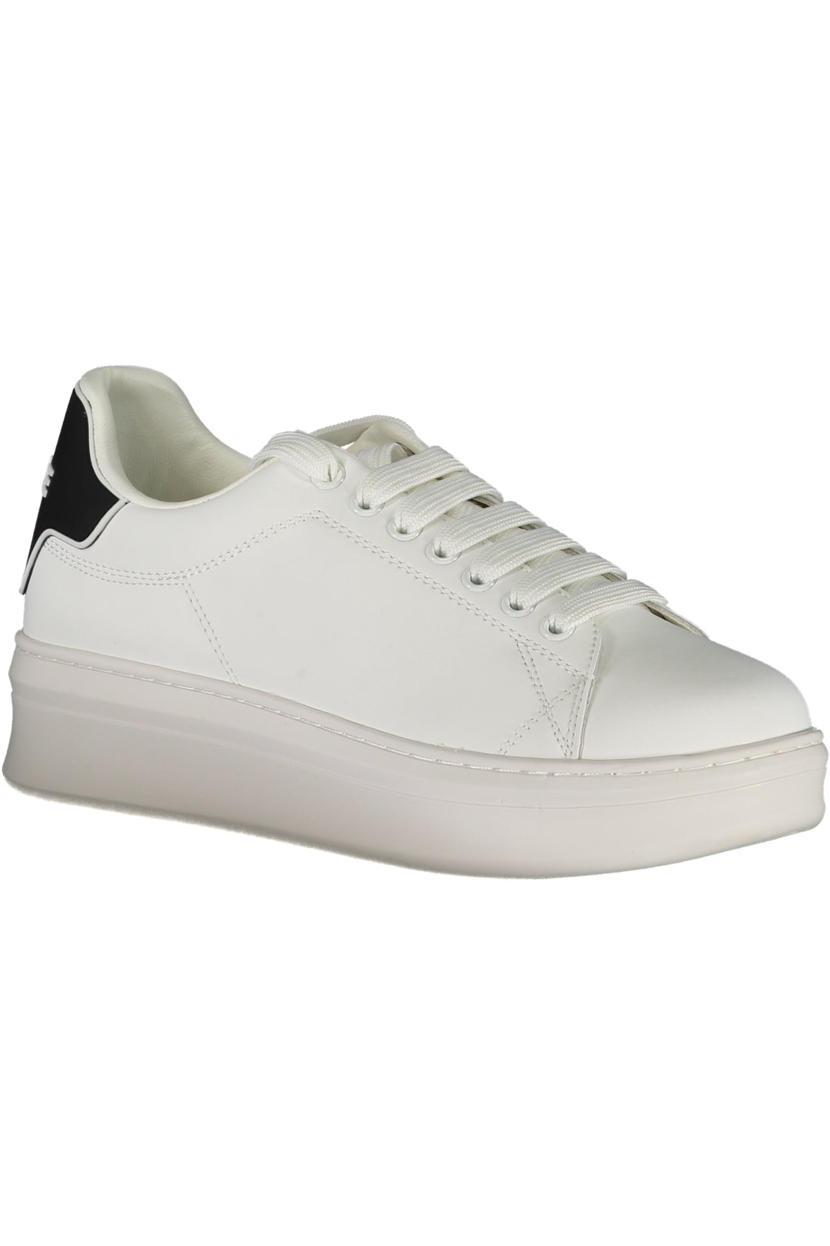 GACAW00013_BIBIANER – Damen-Sportschuh Weiß: Stylisch mit Logo & Kontrastdetails – Größe: 35, 36, 37, 38, 39, 40, 41 – Farbe: Bianco